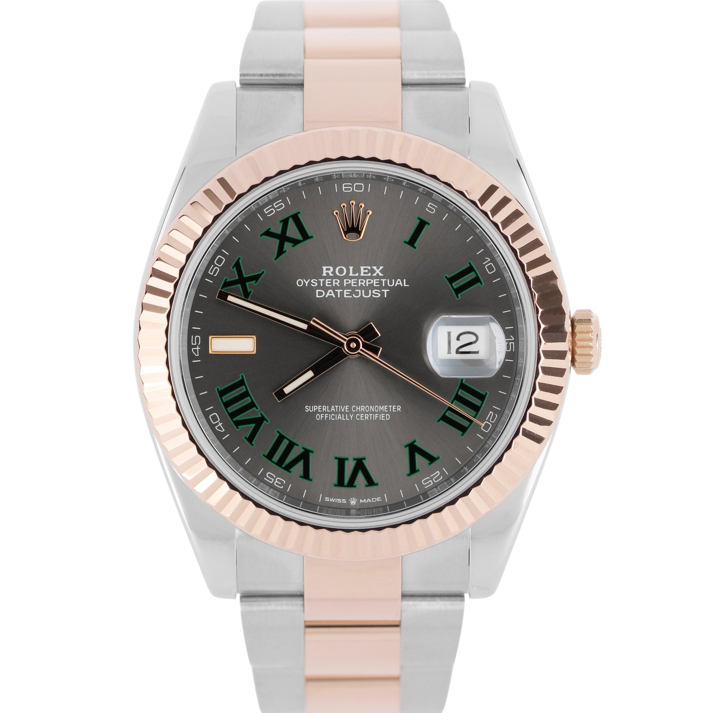Rolex, Rolex Datejust, Datejust, Rolex Wimbledon, Wimbledon, Rolex Two-Tone, Rolex Rose Gold, Rolex 126331, 126331