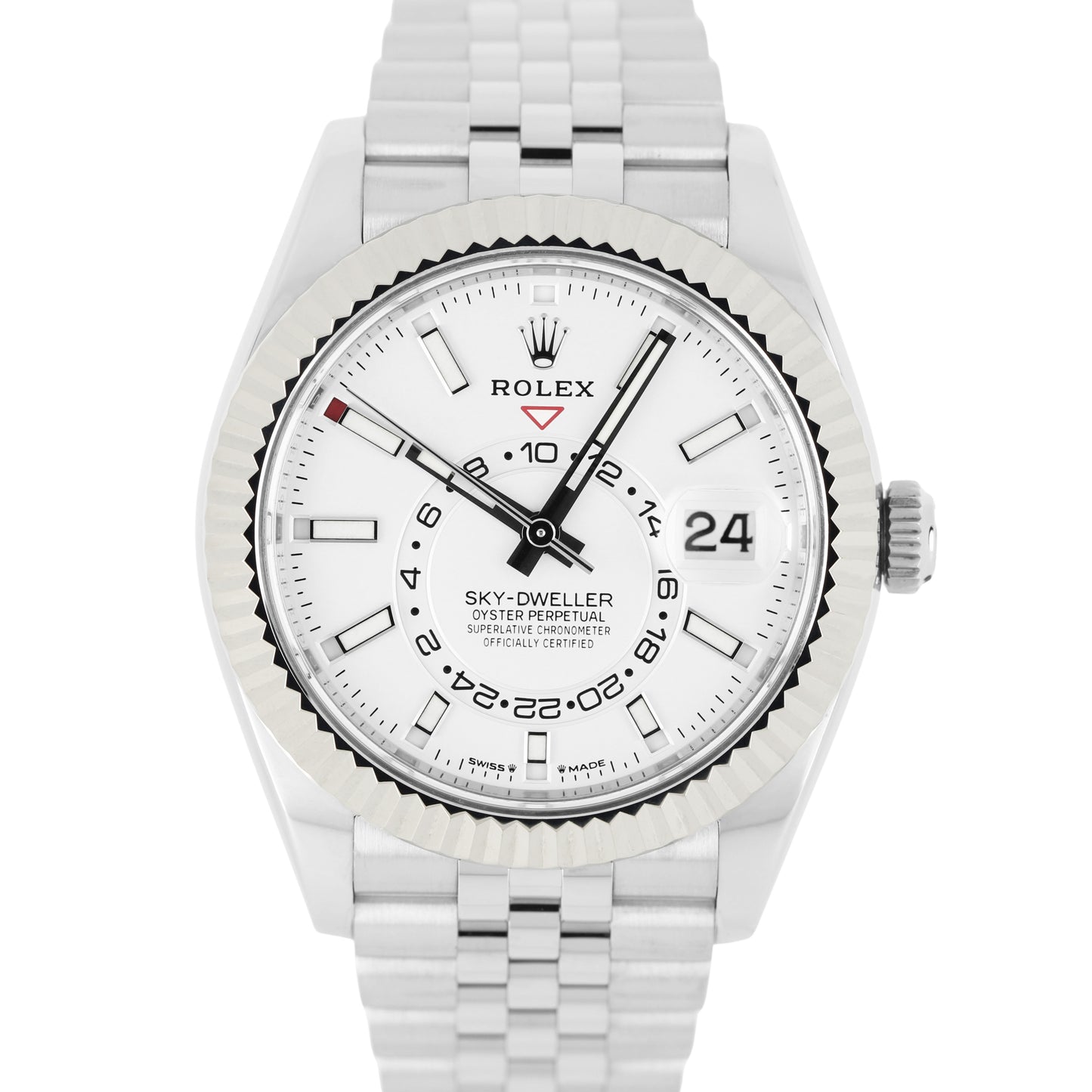 Rolex Sky-Dweller 336934 White Dial, Jubilee Band
