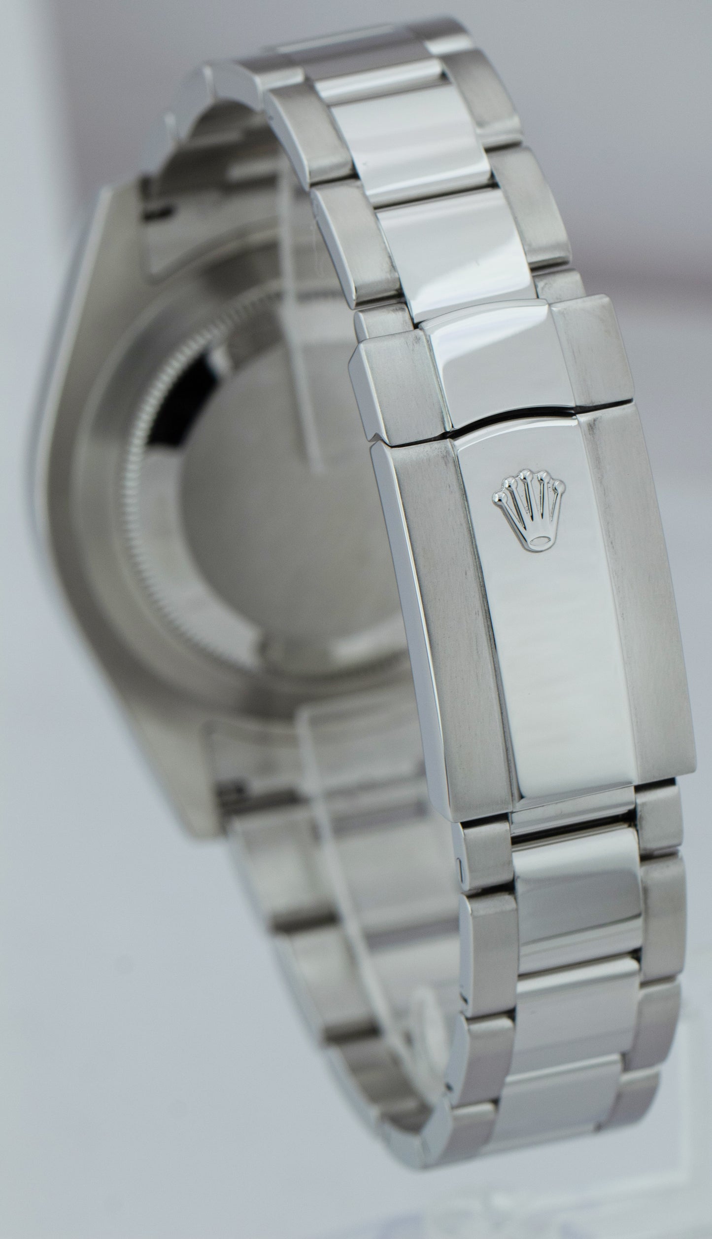 Rolex DateJust II 41mm Blue DIAMOND Roman Smooth Stainless Oyster Watch 116300