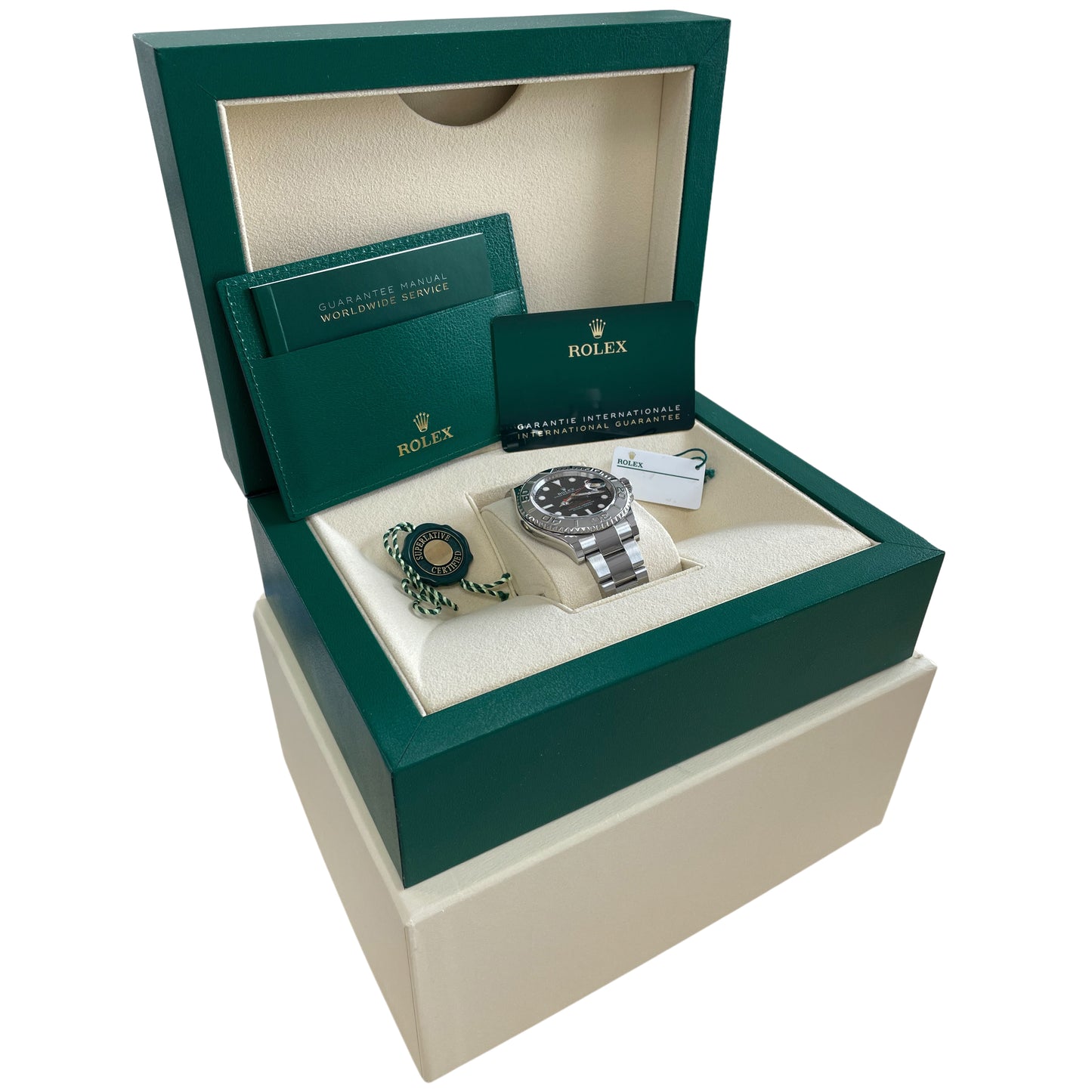 NEW APRIL 2023 PAPERS Rolex Yacht-Master 40mm BLUE Stainless Steel 126622 B+P