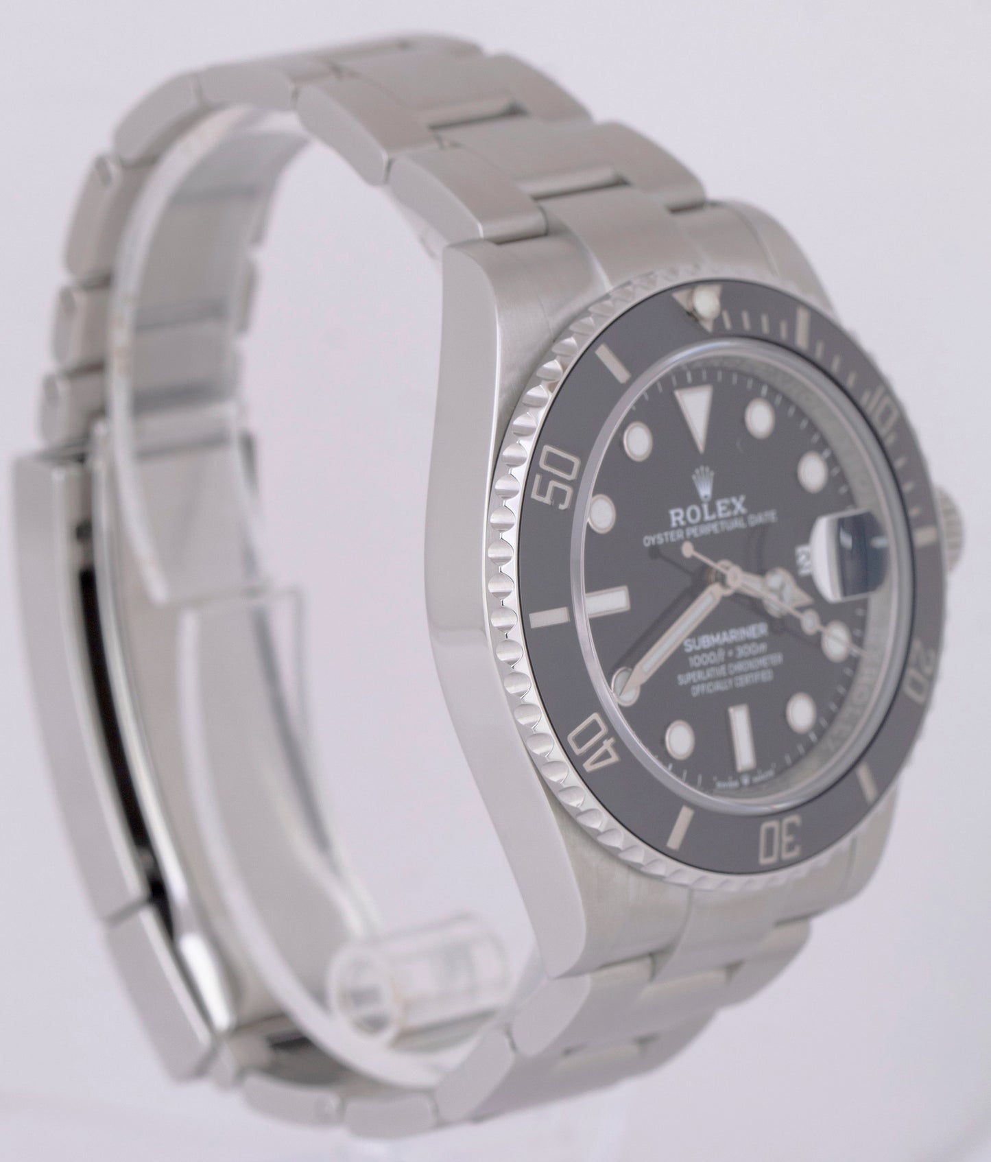 MINT PAPERS Rolex Submariner Date 41mm Black Stainless Steel 41mm 126610 LN BOX