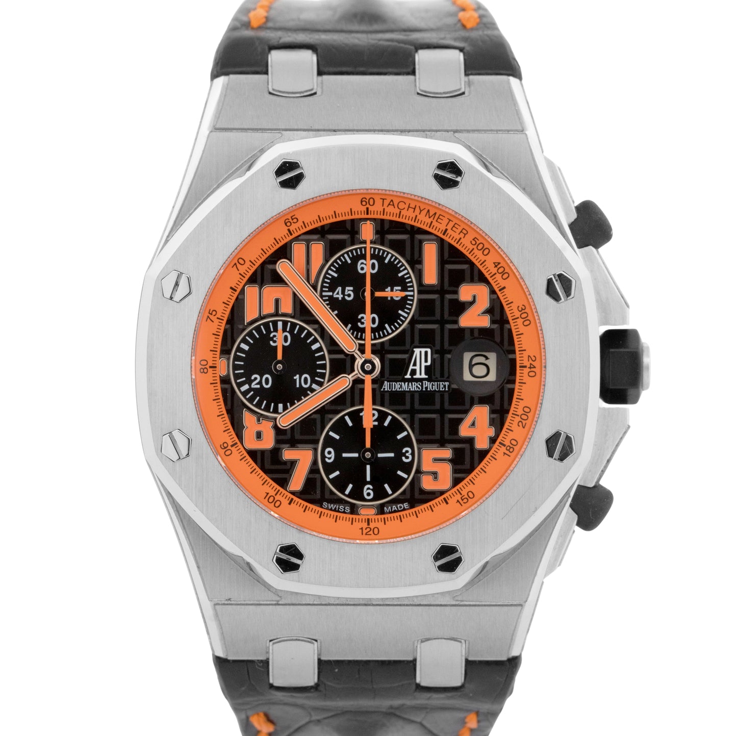 MINT PAPERS Audemars Piguet Royal Oak Offshore Volcano Orange Steel 26170ST BOX