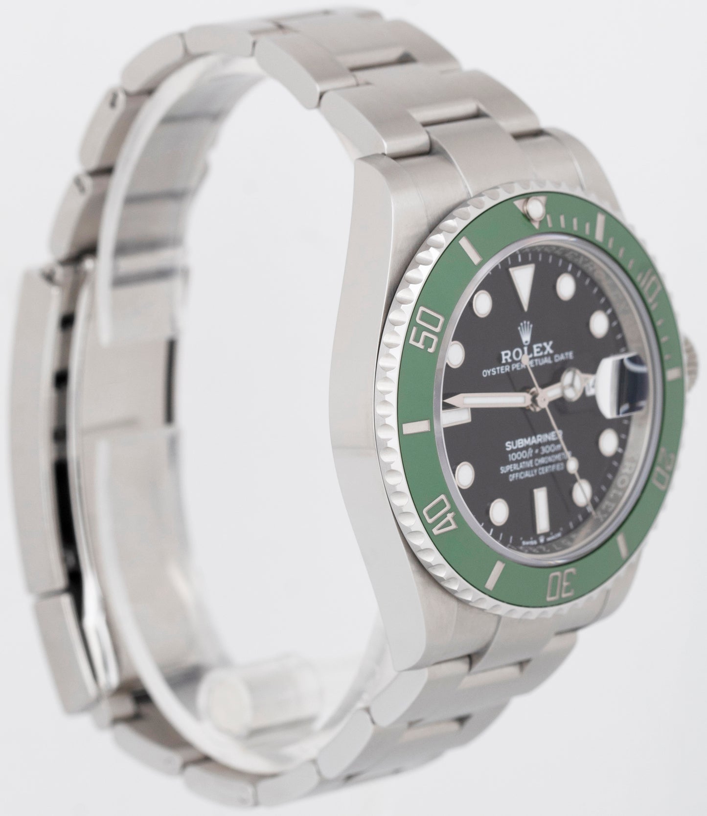 2023 NEW PAPERS Rolex Submariner Date 41mm KERMIT Green Steel 41mm 126610 LV BOX