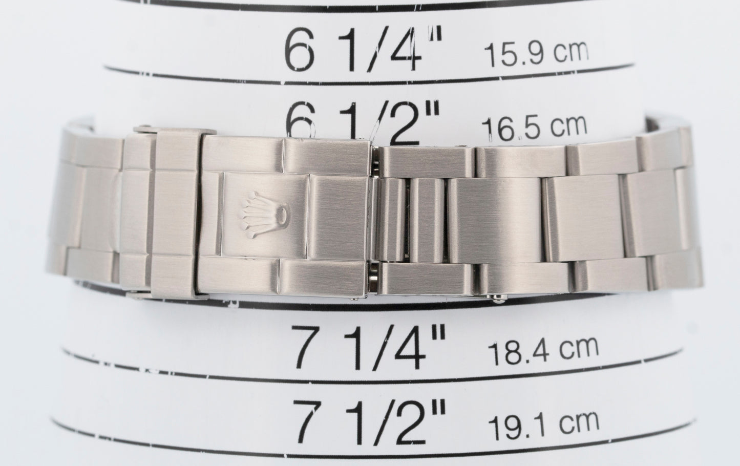 Rolex Explorer II Black 16570 SOLID END LINK 40mm Red GMT Stainless Steel Watch
