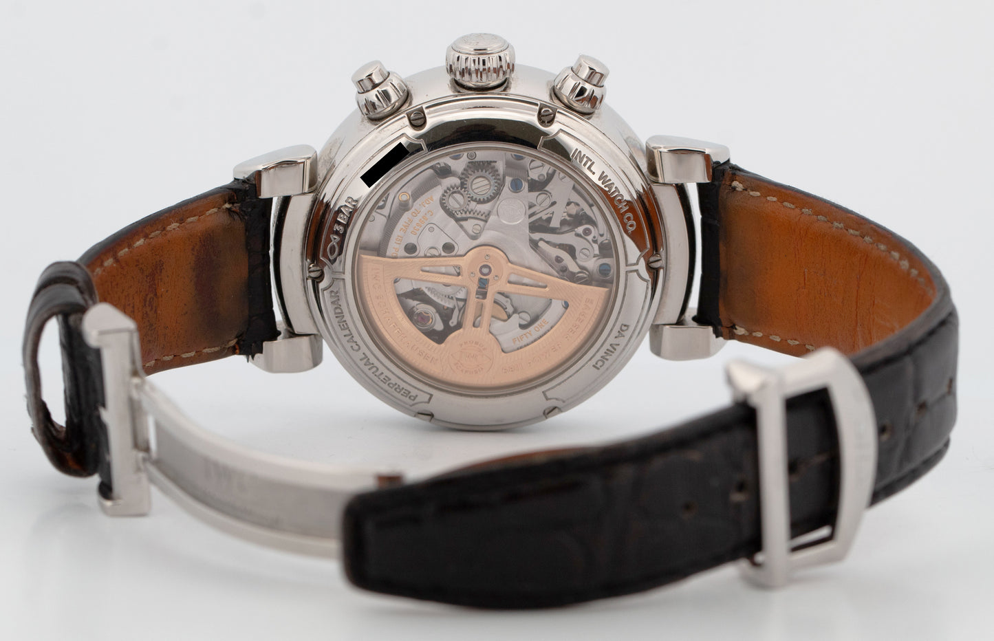 IWC Da Vinci Perpetual Calendar Chronograph IW392103 43mm Grey Stainless Watch