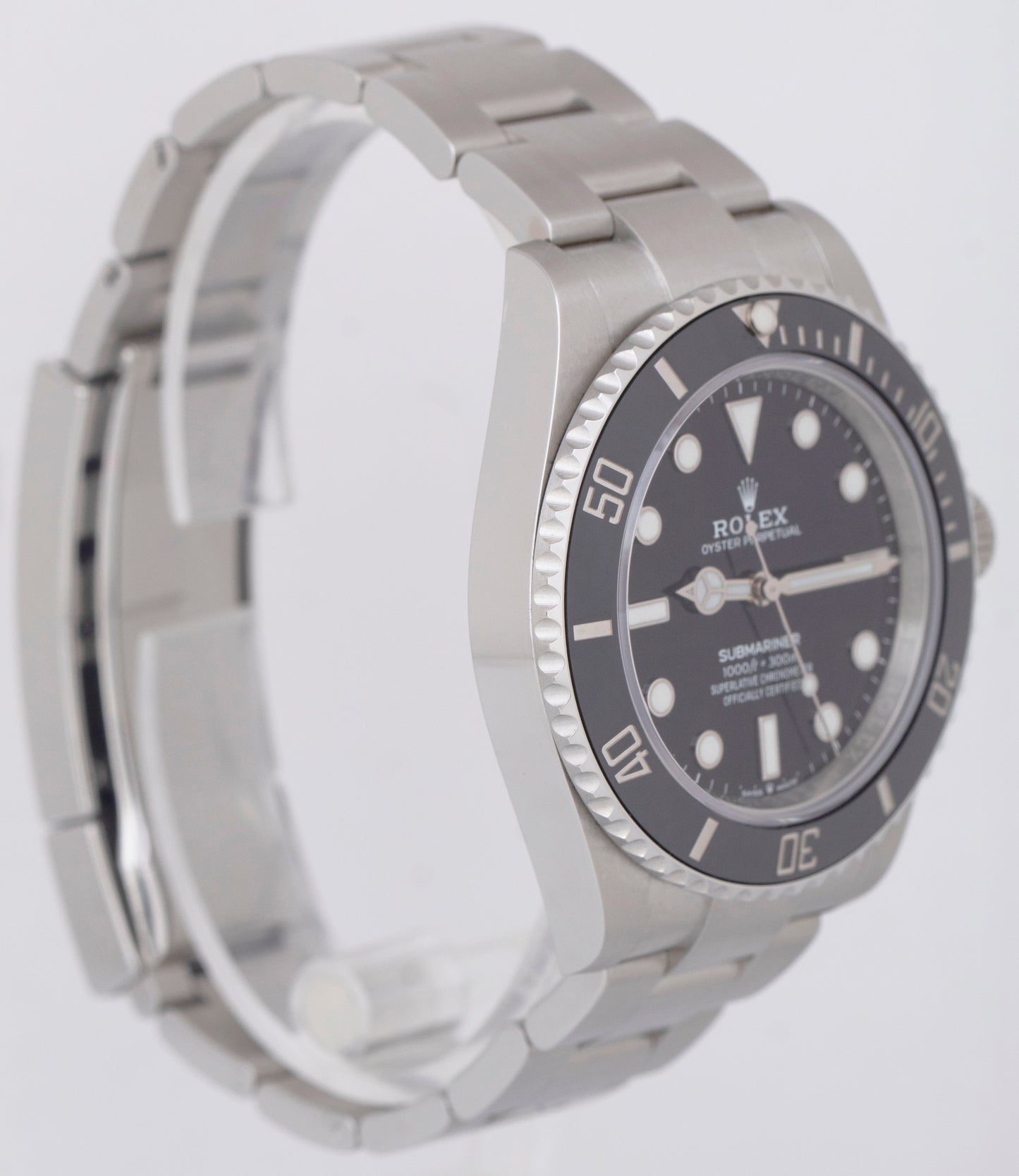 NEW UNWORN 2024 PAPERS Rolex Submariner No-Date 41mm 124060 LN Steel Watch BOX