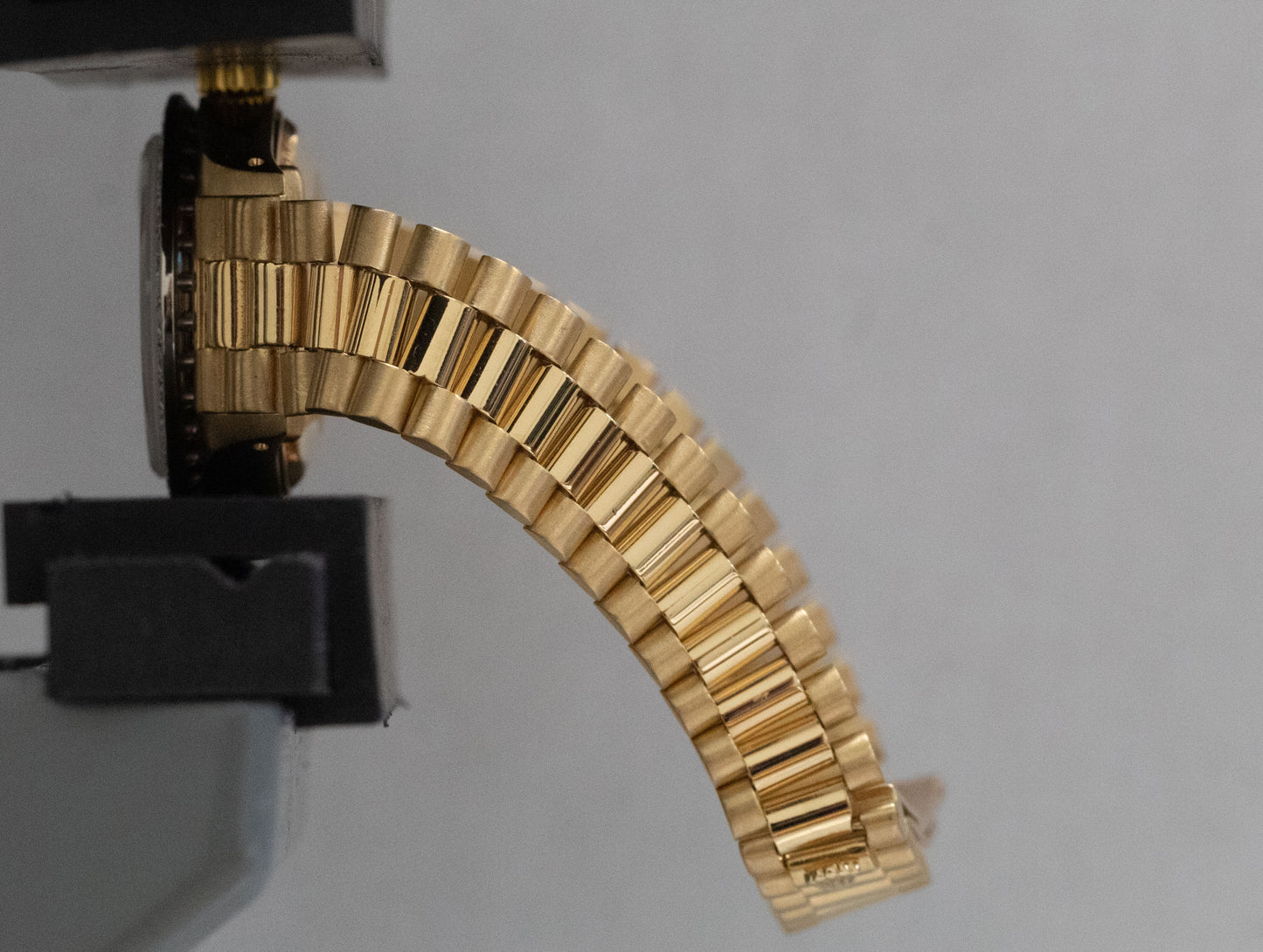 PAPERS Ladies Rolex DateJust President 26mm WHITE DIAMOND Gold 6917 Watch BOX