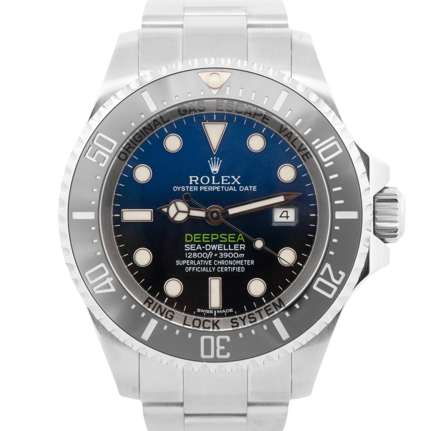 PAPERS Rolex Sea-Dweller Deepsea 'James Cameron' Blue 116660 44mm Dive Watch BOX