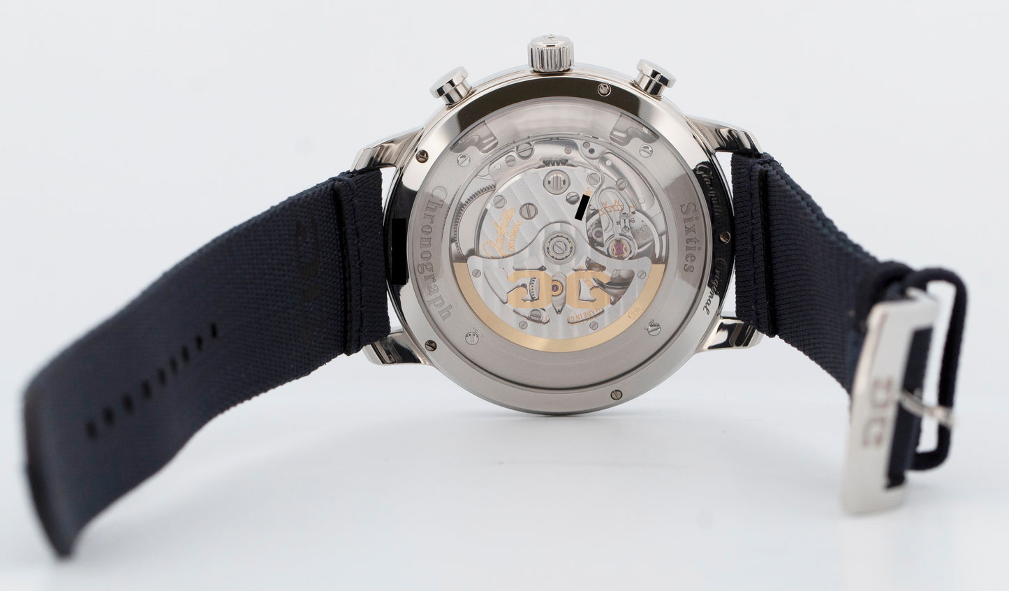 NEW 2025 PAPERS Glashutte Sixties Chronograph Grey Stone 1-39-34-06-22-04 BOX