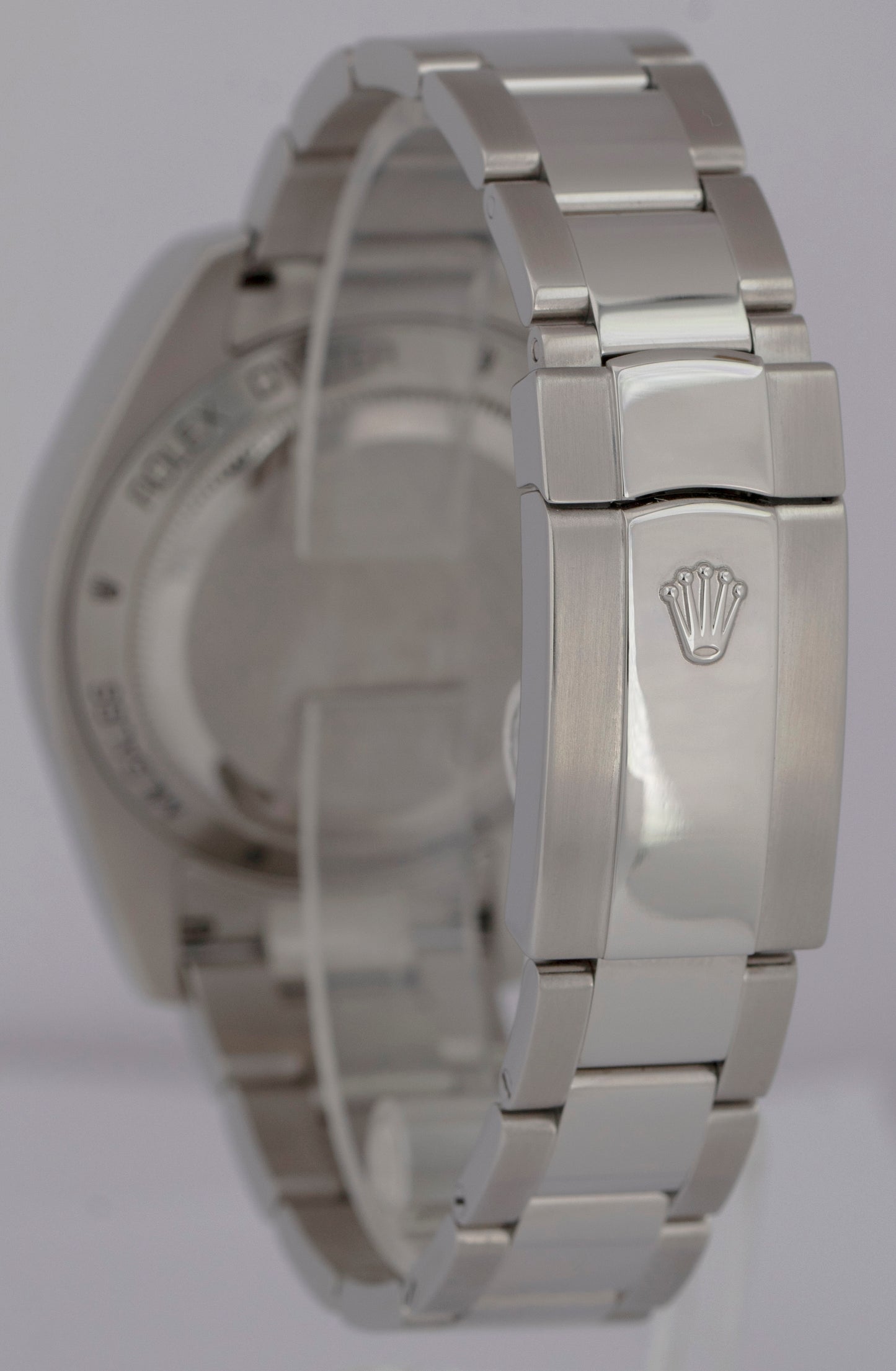 MINT PAPERS Rolex Milgauss 116400 Black Orange 40mm Stainless Steel Watch BOX