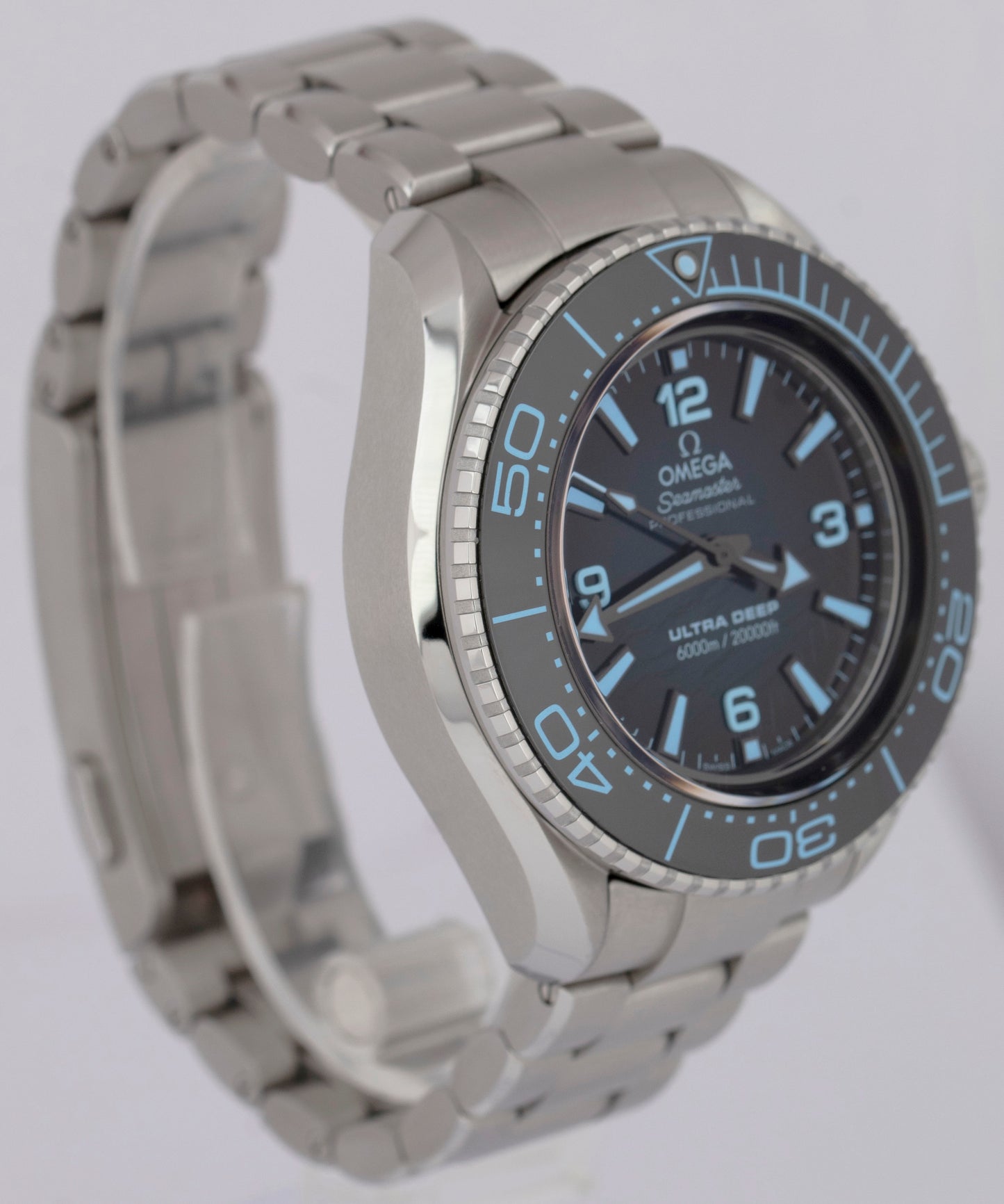 MINT 2024 PAPERS Omega Seamaster 6000M UltraDeep 215.30.46.21.03.002 45.5mm BOX