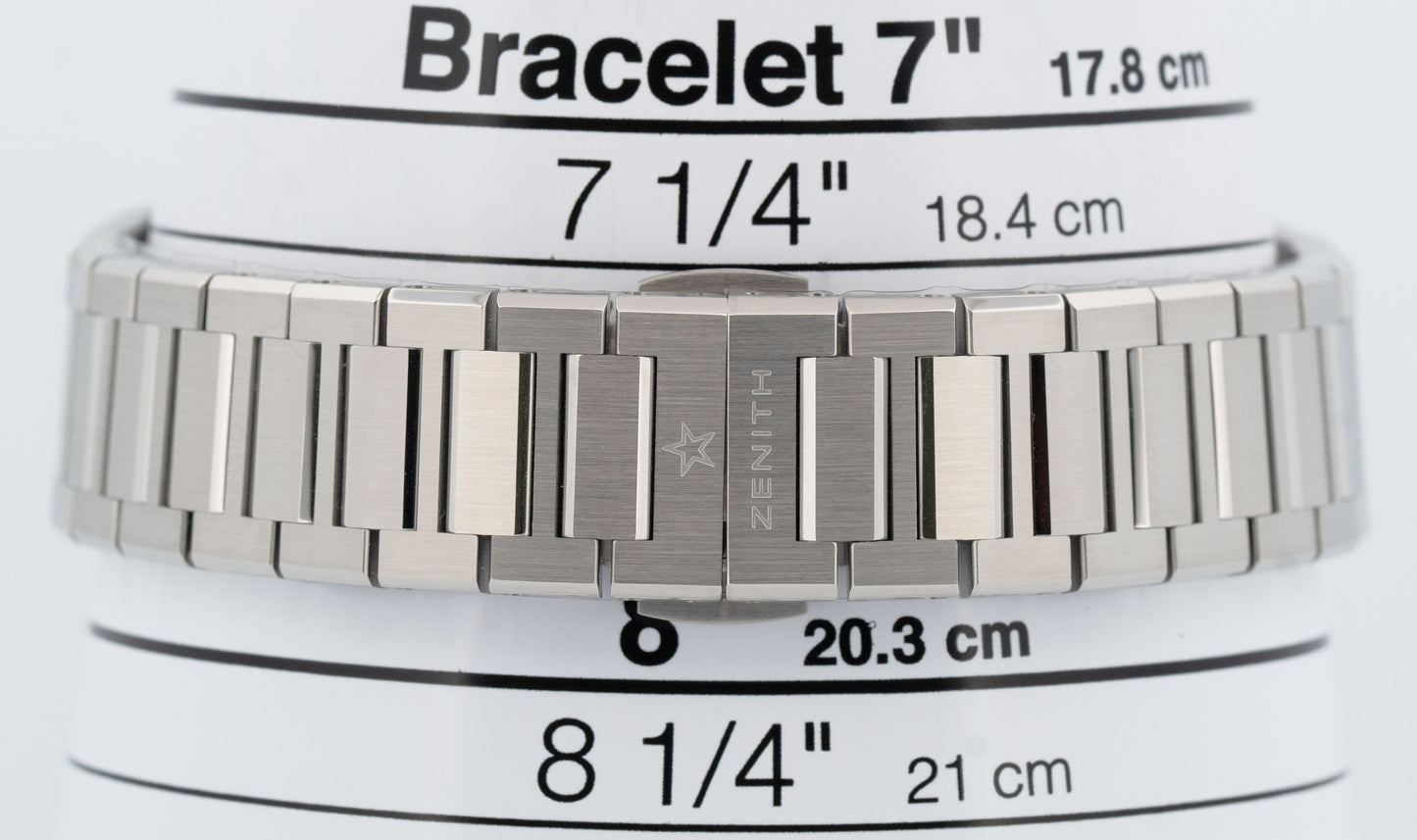 NEW 2025 UNWORN Zenith Defy Blue Skeleton Watch 03.9300.3620/79.I001 Watch BOX