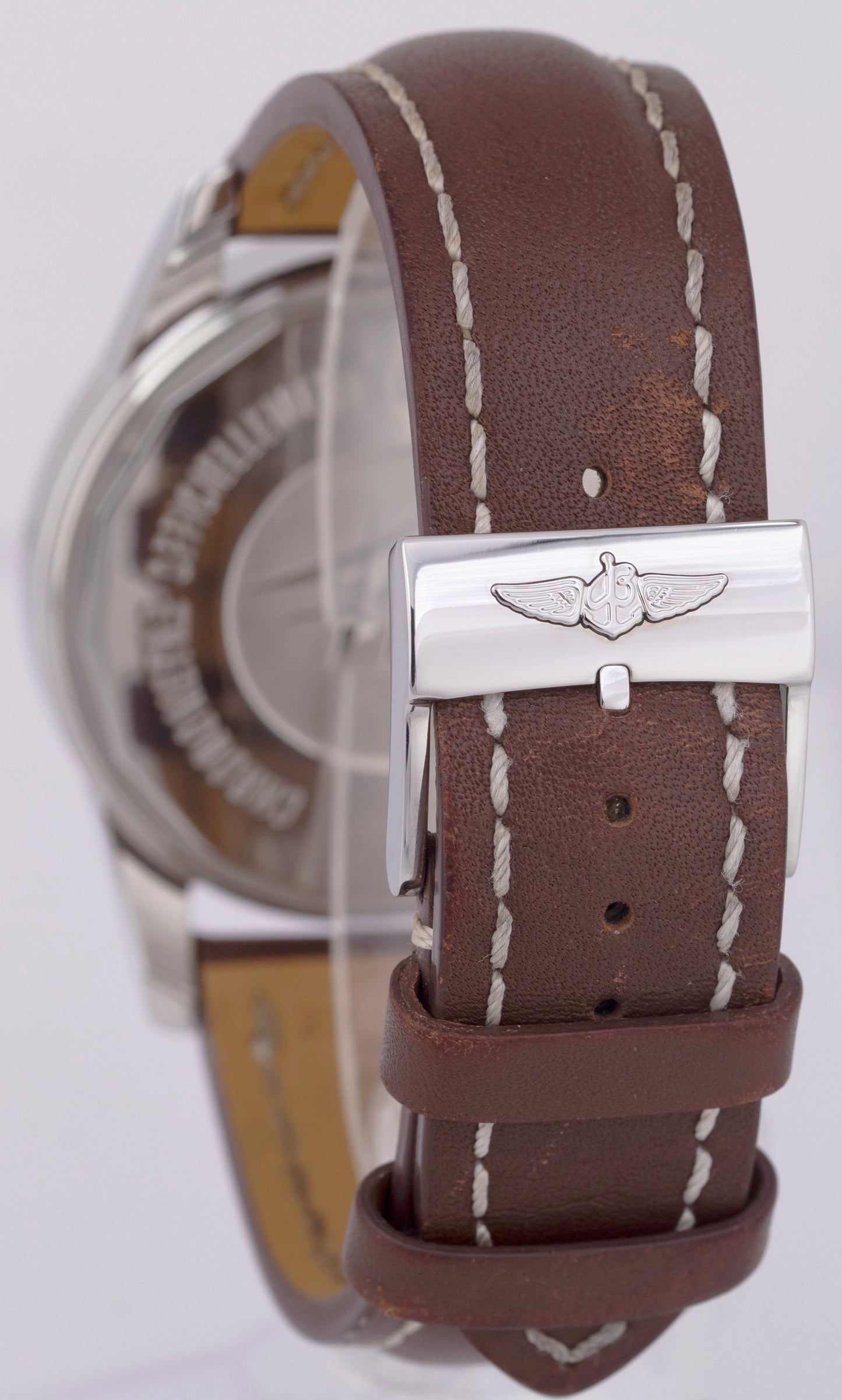 MINT Breitling Transocean Day-Date 43mm A45310 Stainless Steel Automatic Watch