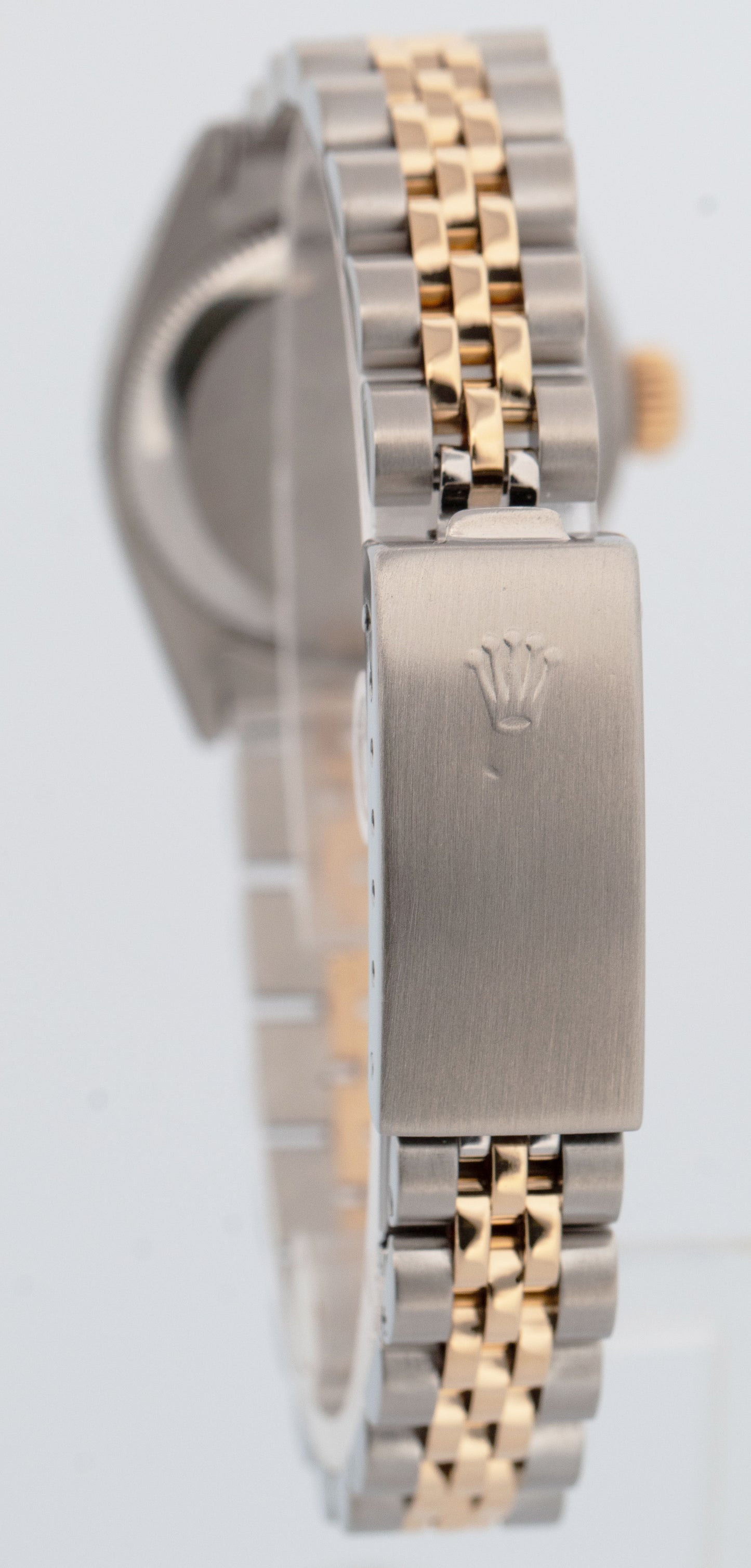Rolex Oyster Perpetual 24mm Mother of Pearl DIAMOND 18K Gold 6719 Jubilee Watch