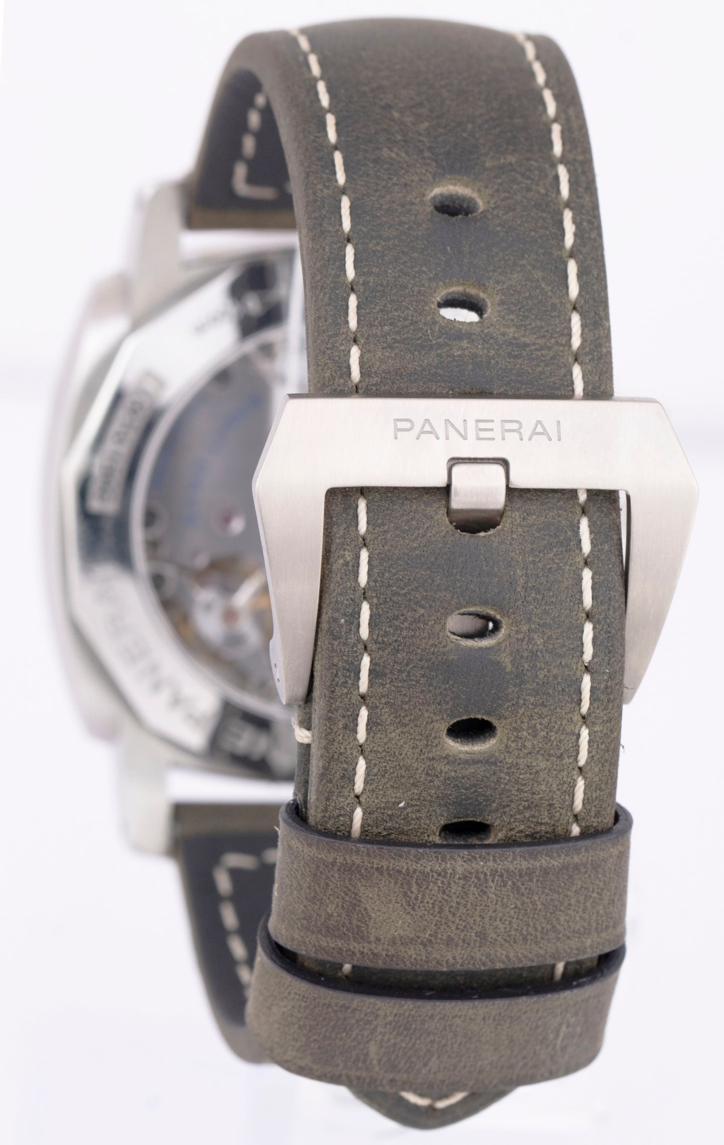 MINT Panerai Luminor Marina PAM00233 1950 GMT 8 Days DOT DIAL 44mm Watch BOX
