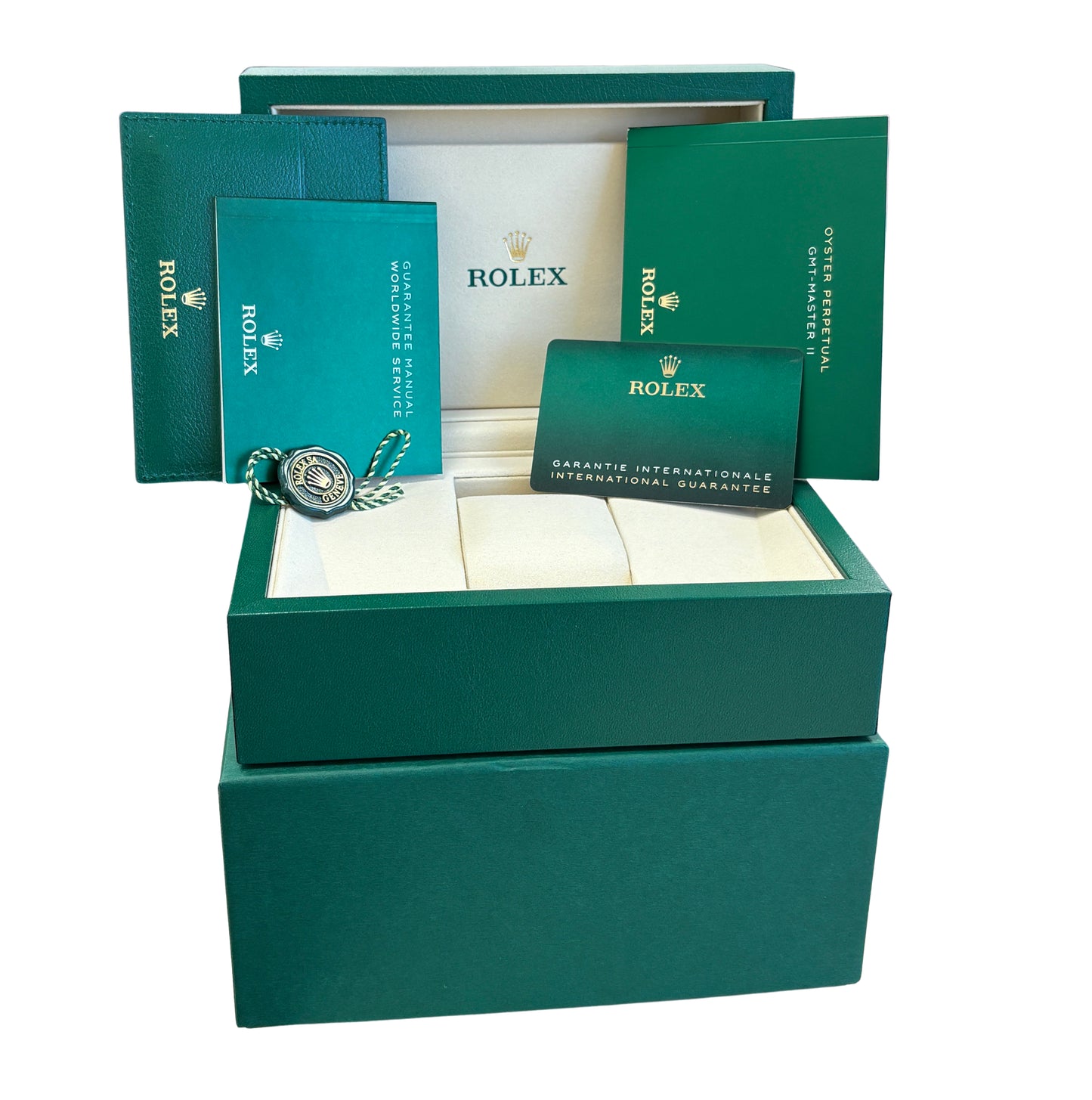 NEW UNWORN 2025 PAPERS Rolex GMT-Master II 40mm PEPSI OYSTER 126710 Watch BOX