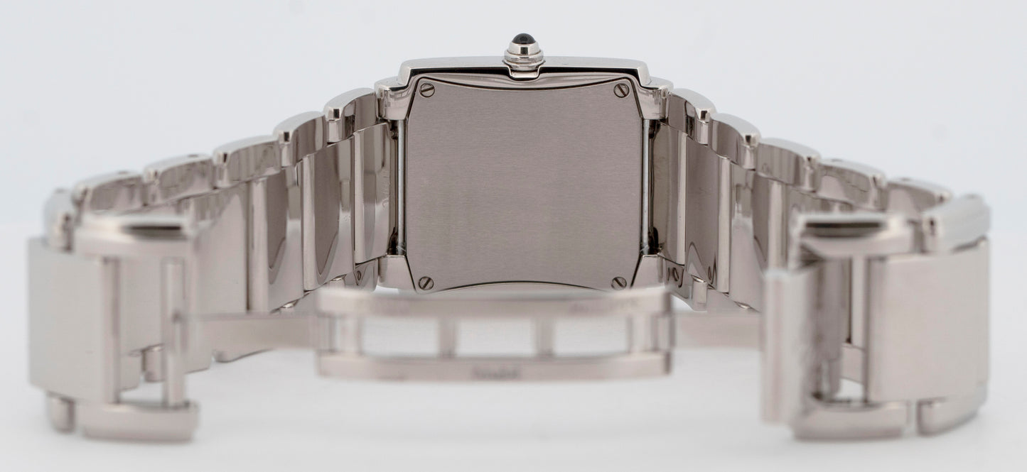 MINT PAPERS Ladies Patek Philippe Twenty-4 Grey 25mm Quartz Watch 4910/10 BOX