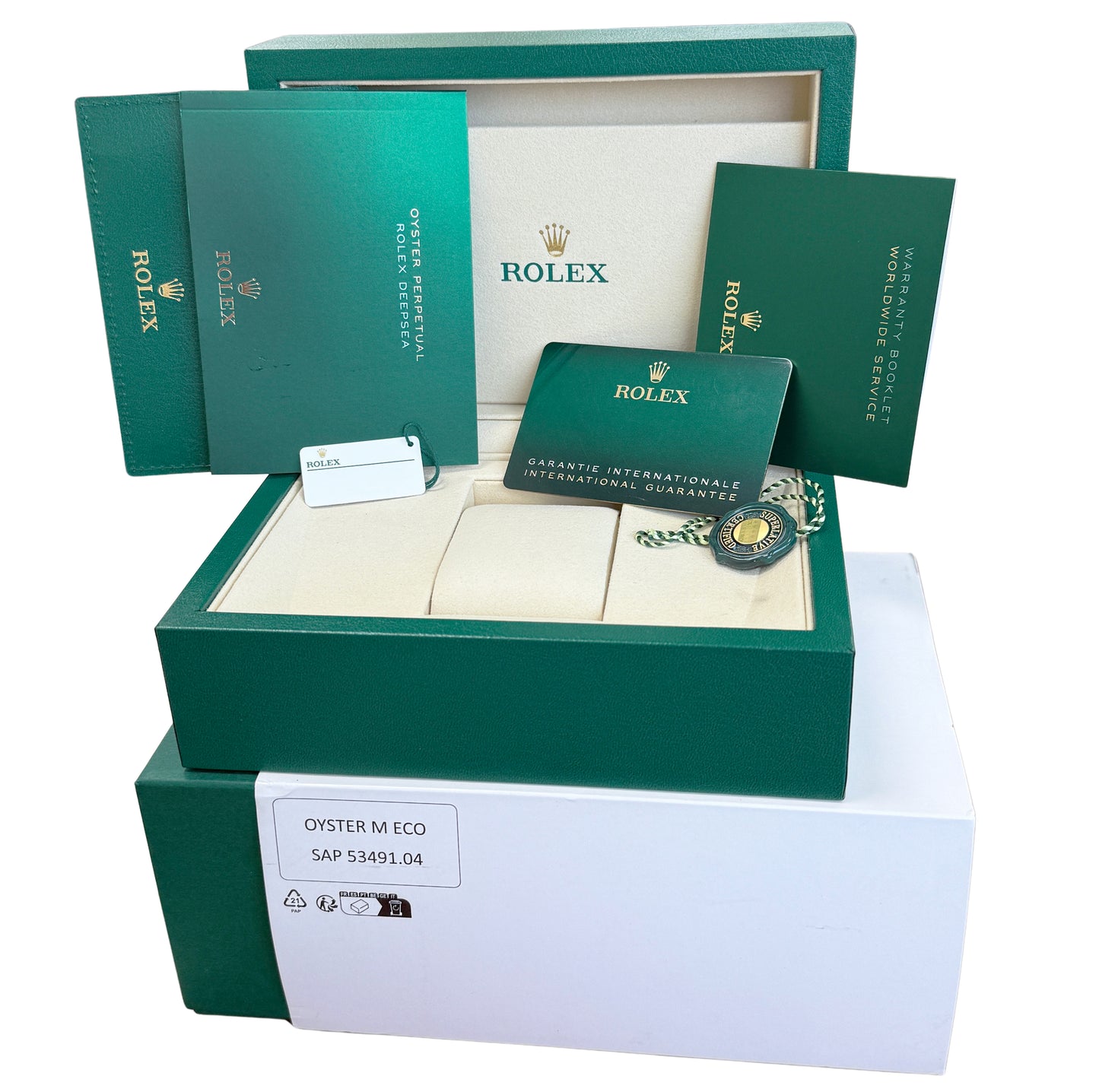 NEW JULY 2025 PAPERS Rolex Sea-Dweller Deepsea JAMES CAMERON 44mm 136660 BOX