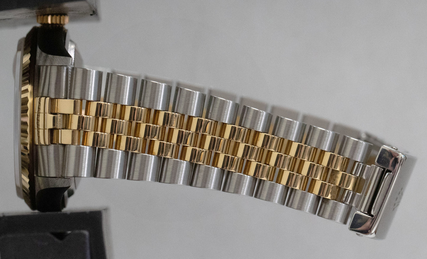 LNOS UNPOLISHED PAPERS Rolex DateJust NO-HOLES 36mm Champagne 16233 Watch BOX