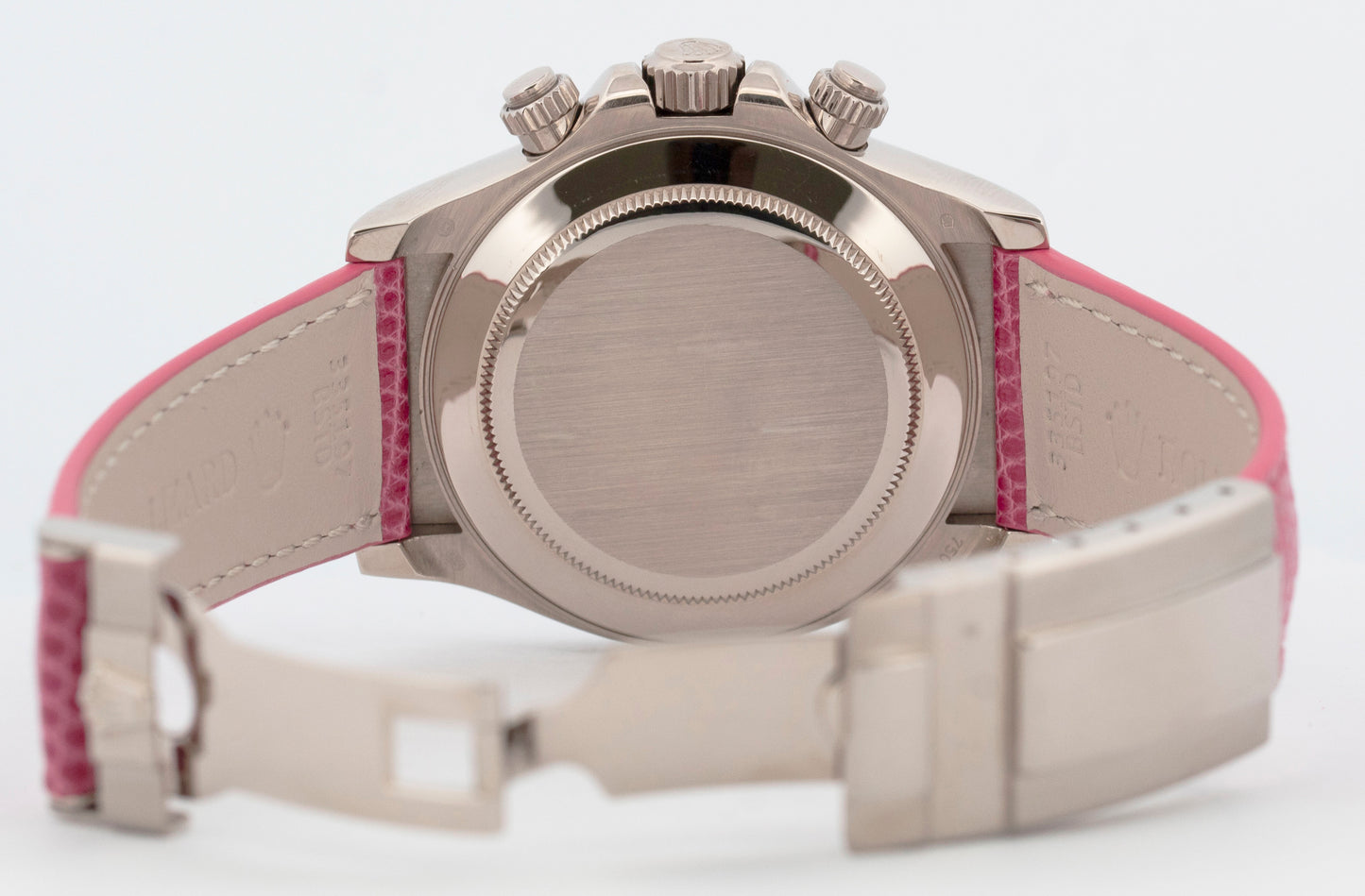 MINT PAPERS Rolex Daytona Cosmograph BEACH PINK MOP White Gold Watch 116519 BOX