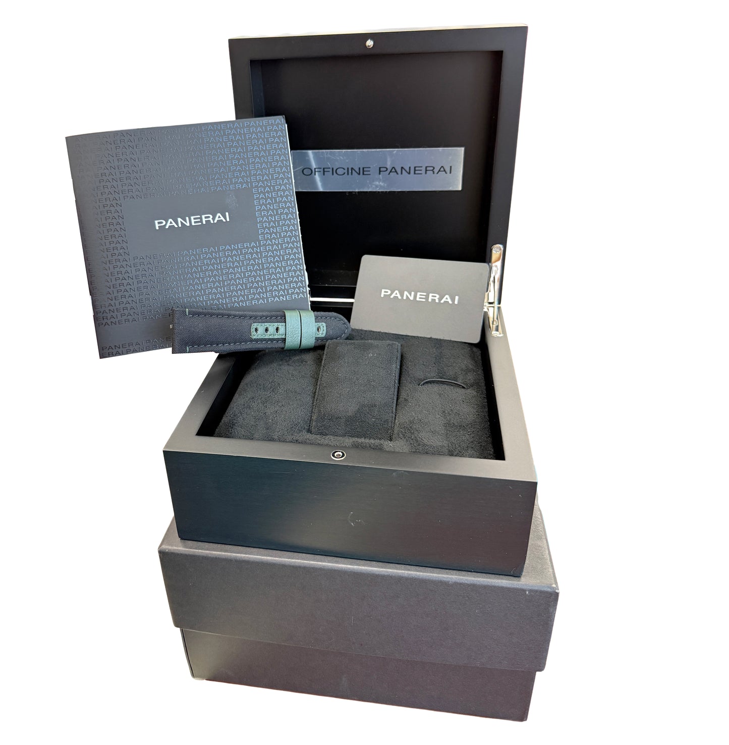 PAPERS Panerai Radiomir PAM00997 Military Green 48mm PAM 997 Black Ceramic BOX