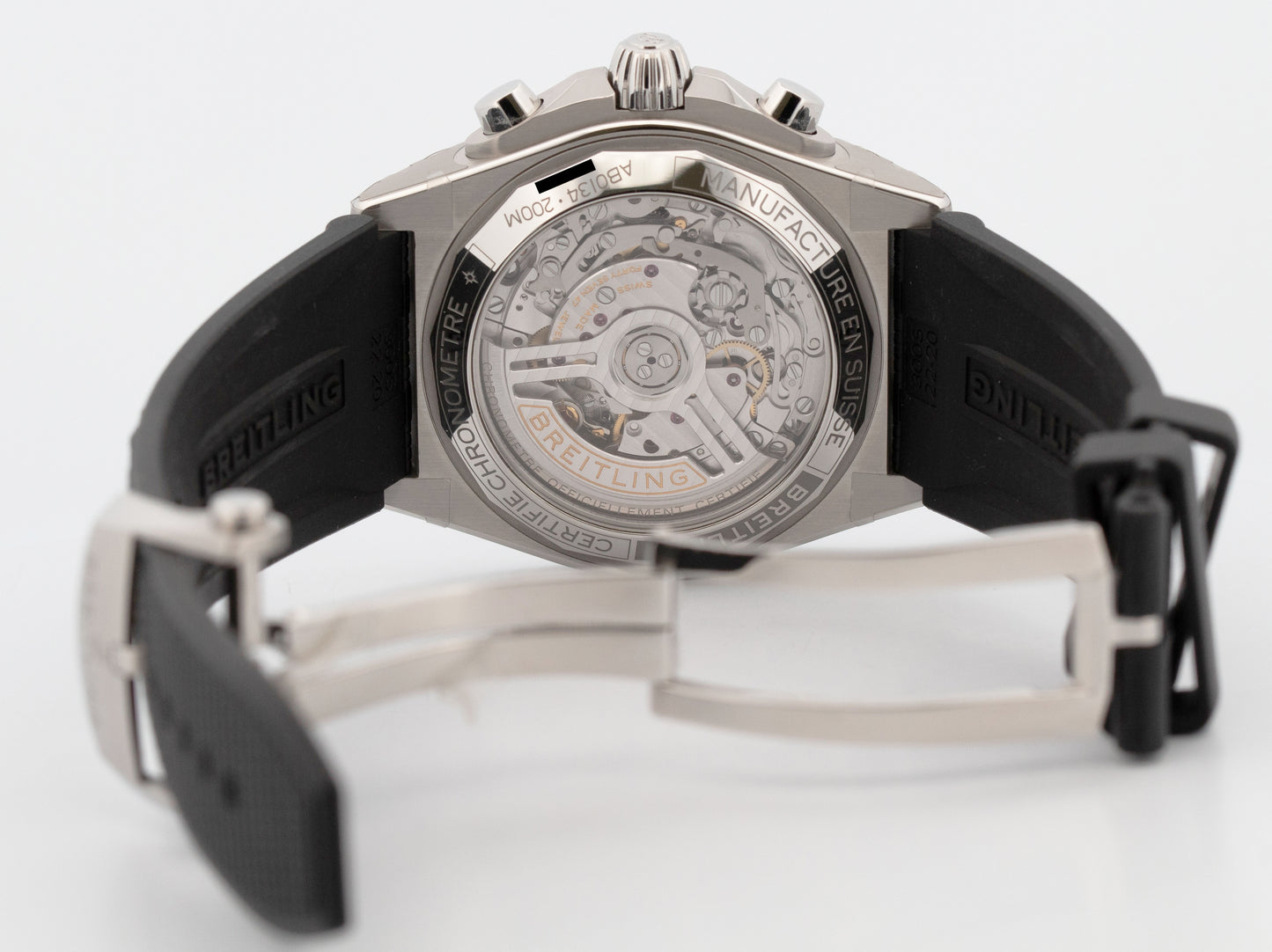 NEW UNWORN Breitling Chronomat B01 AB0134 PANDA 42mm Chronograph Steel Watch BOX