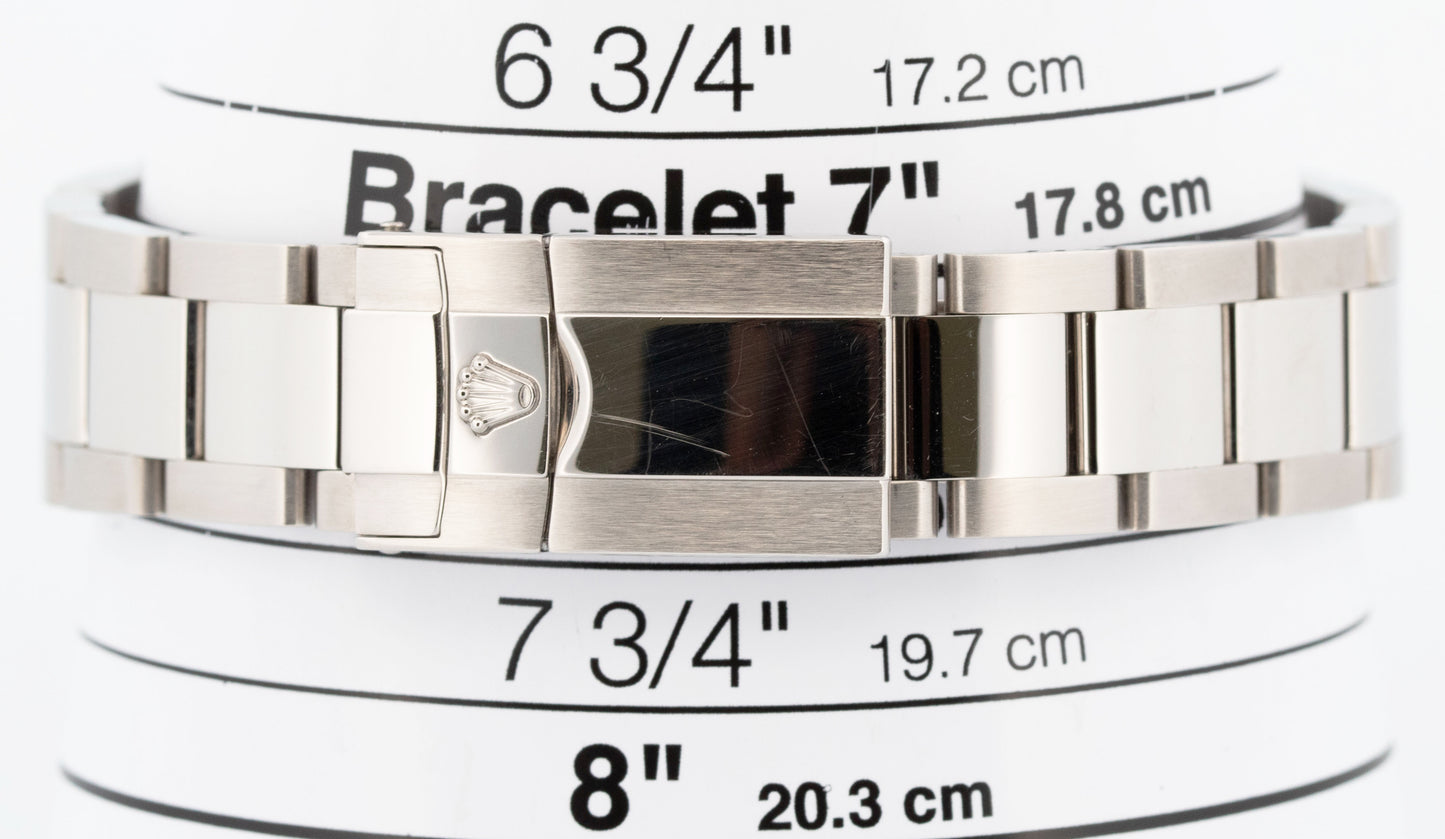 NEW OLD STOCK PAPERS Rolex Daytona Cosmograph White Steel 40mm 116520 Watch BOX