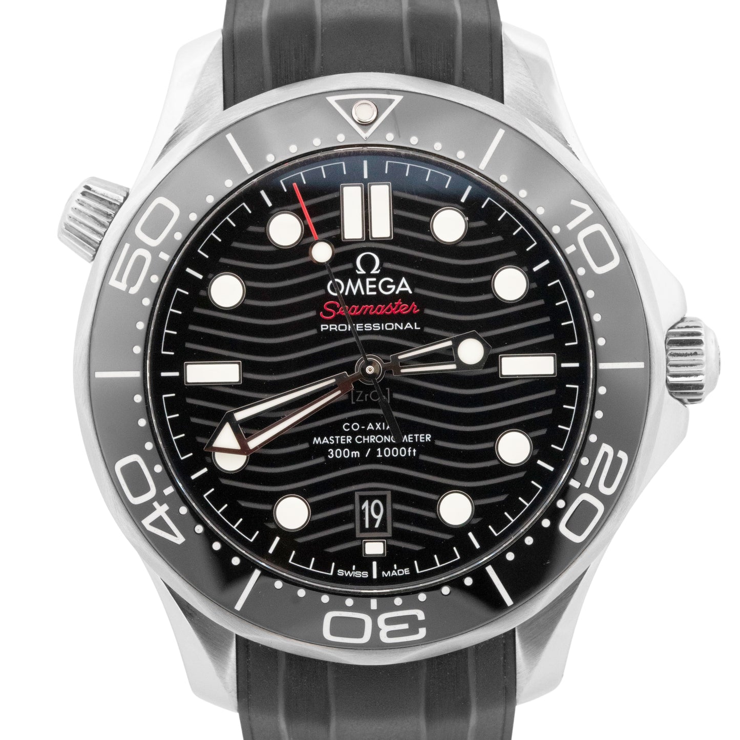 PAPERS Omega Seamaster Black Wave 210.32.42.20.01.001 42mm Steel Dive Watch BOX