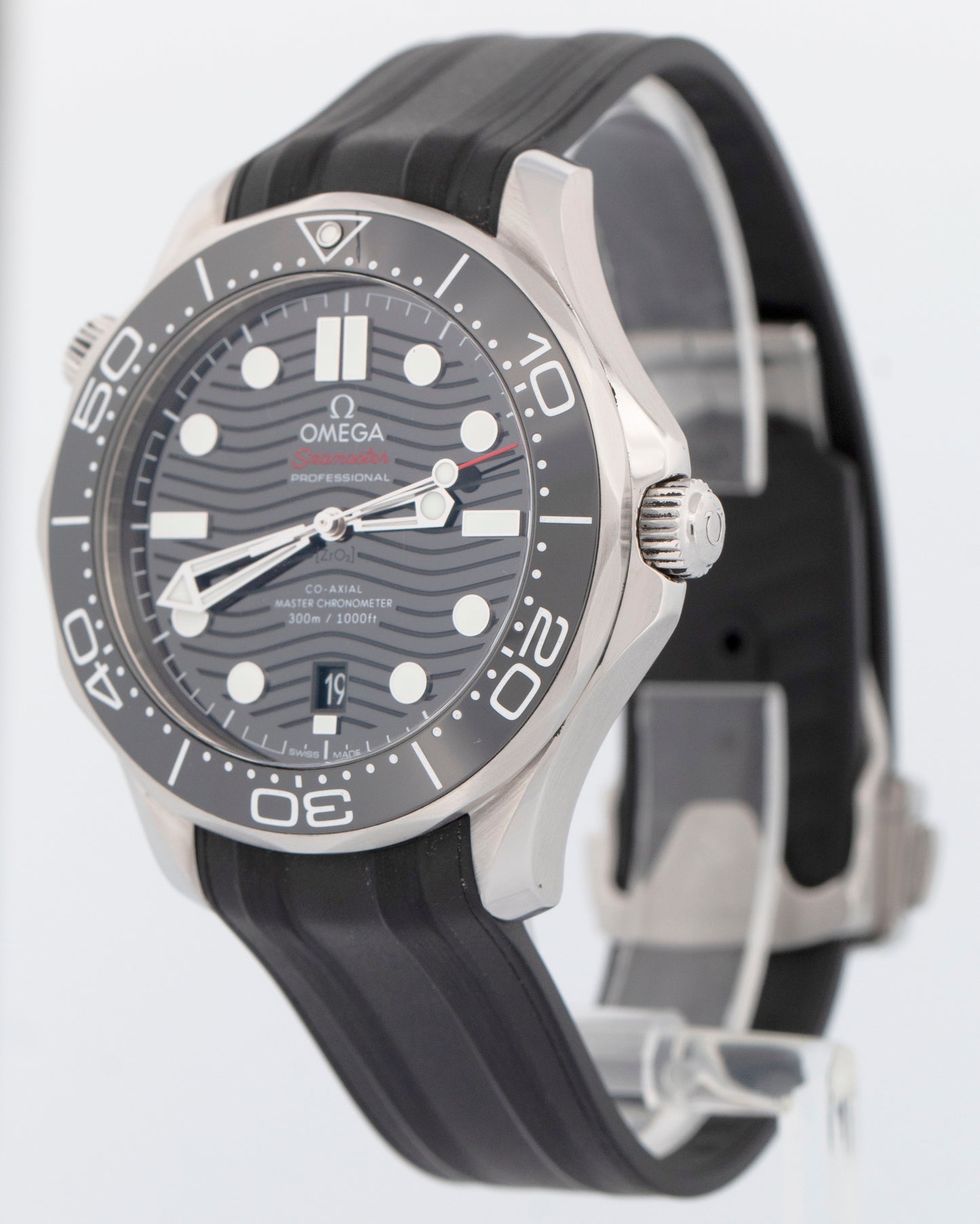 PAPERS Omega Seamaster Black Wave 210.32.42.20.01.001 42mm Steel Dive Watch BOX