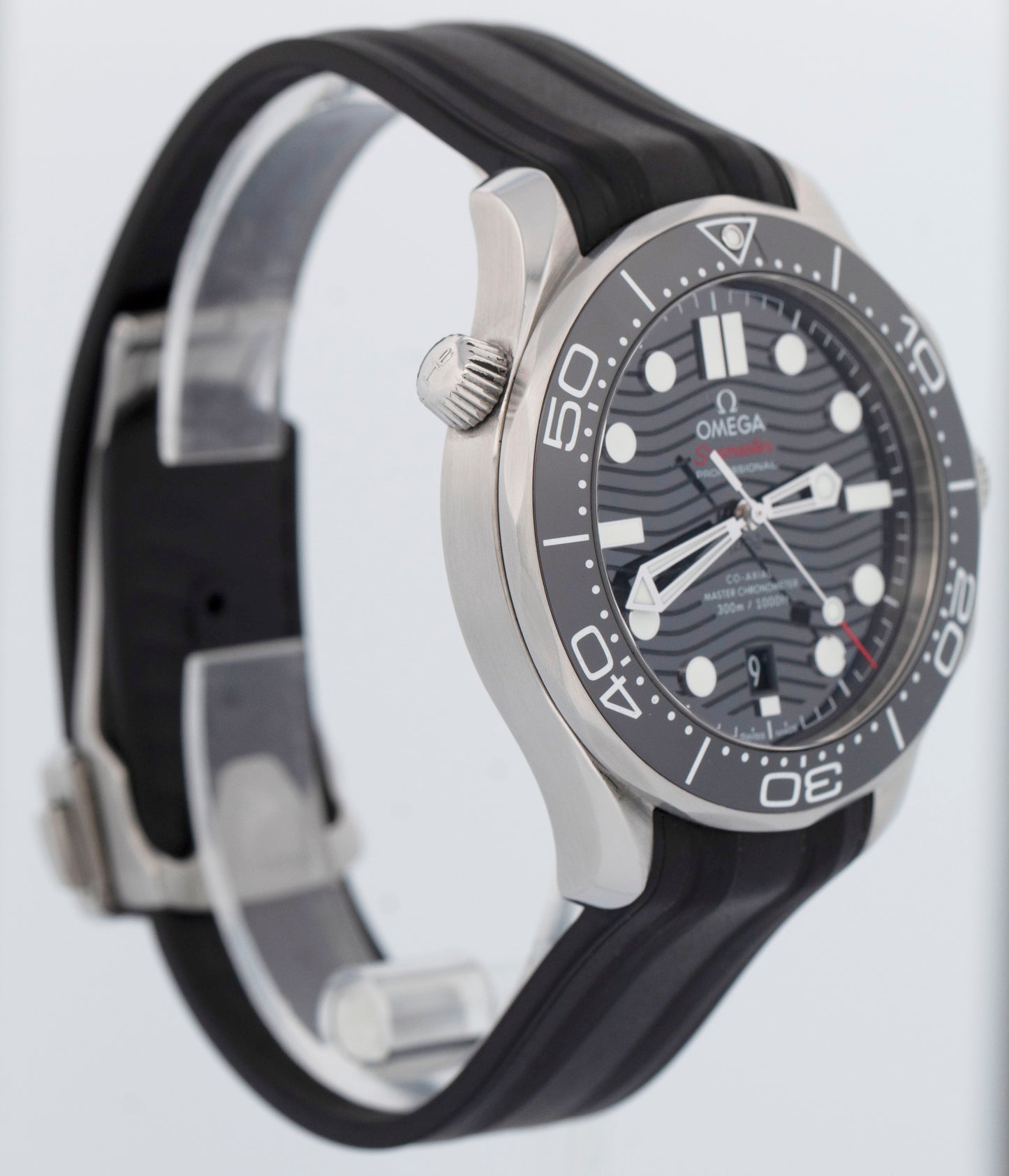 PAPERS Omega Seamaster Black Wave 210.32.42.20.01.001 42mm Steel Dive Watch BOX