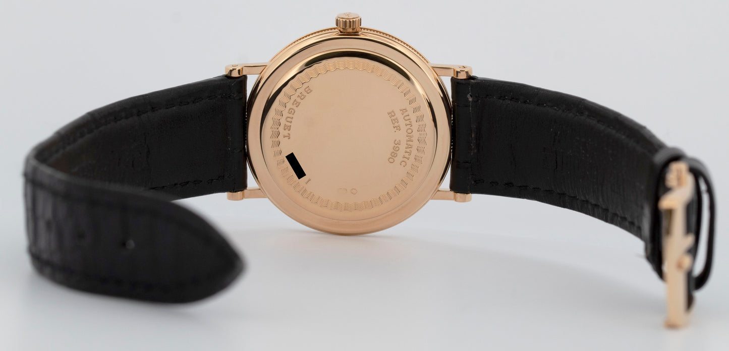 MINT PAPERS Breguet Classique 3980BA/12/286 33mm 18K Gold Automatic Watch BOX