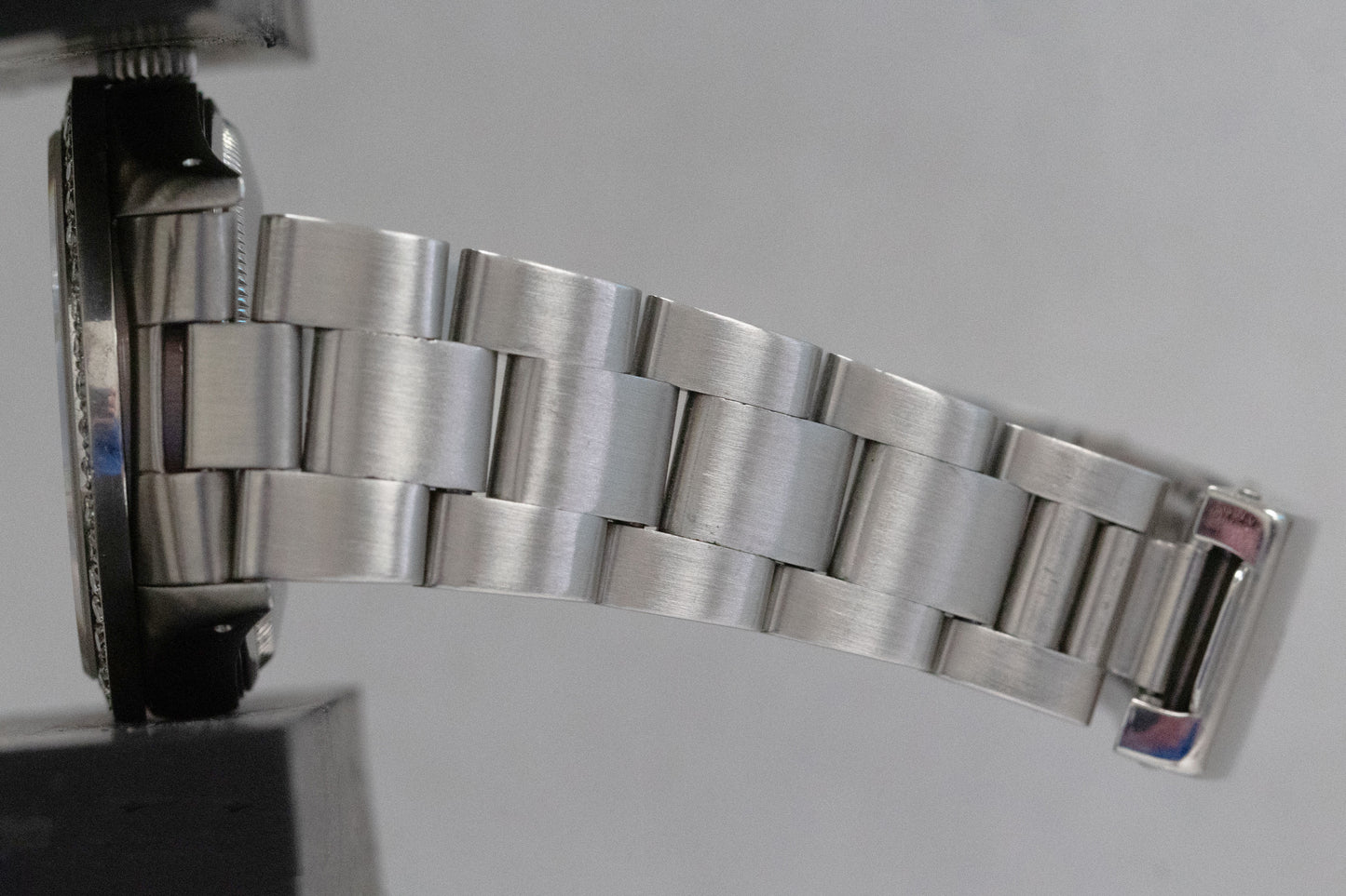 Rolex Air-King Precision Mother of Pearl DIAMOND Bezel Steel 34mm Watch 14000