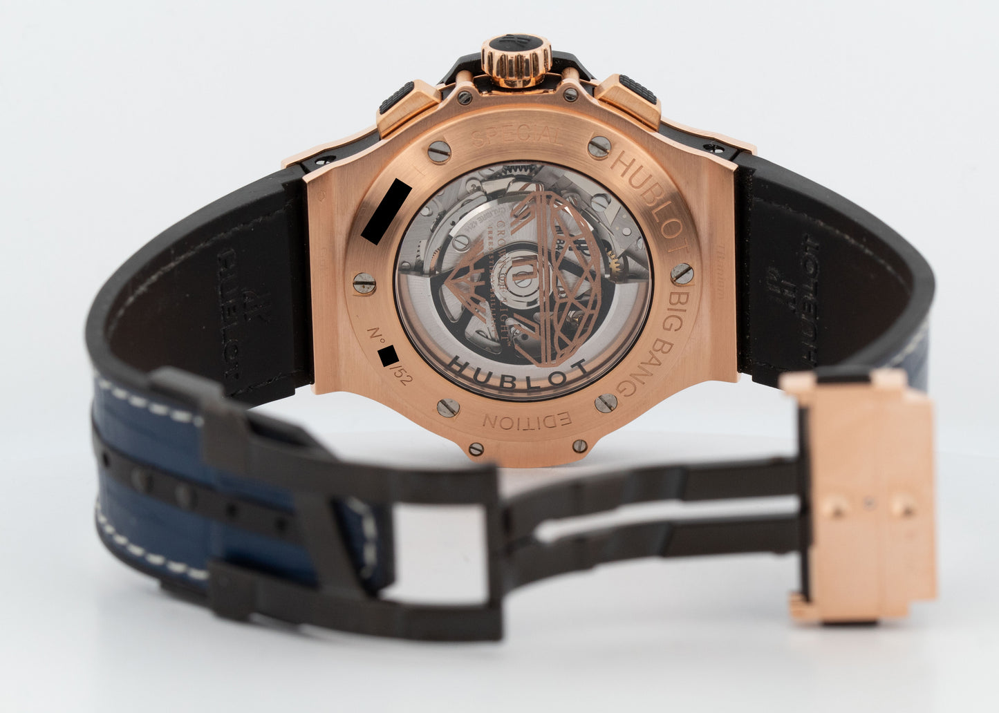 PAPERS Hublot Big Bang Aero DIAMOND 18K Rose Gold 310.PX.7180.LR.COL19 44mm BOX