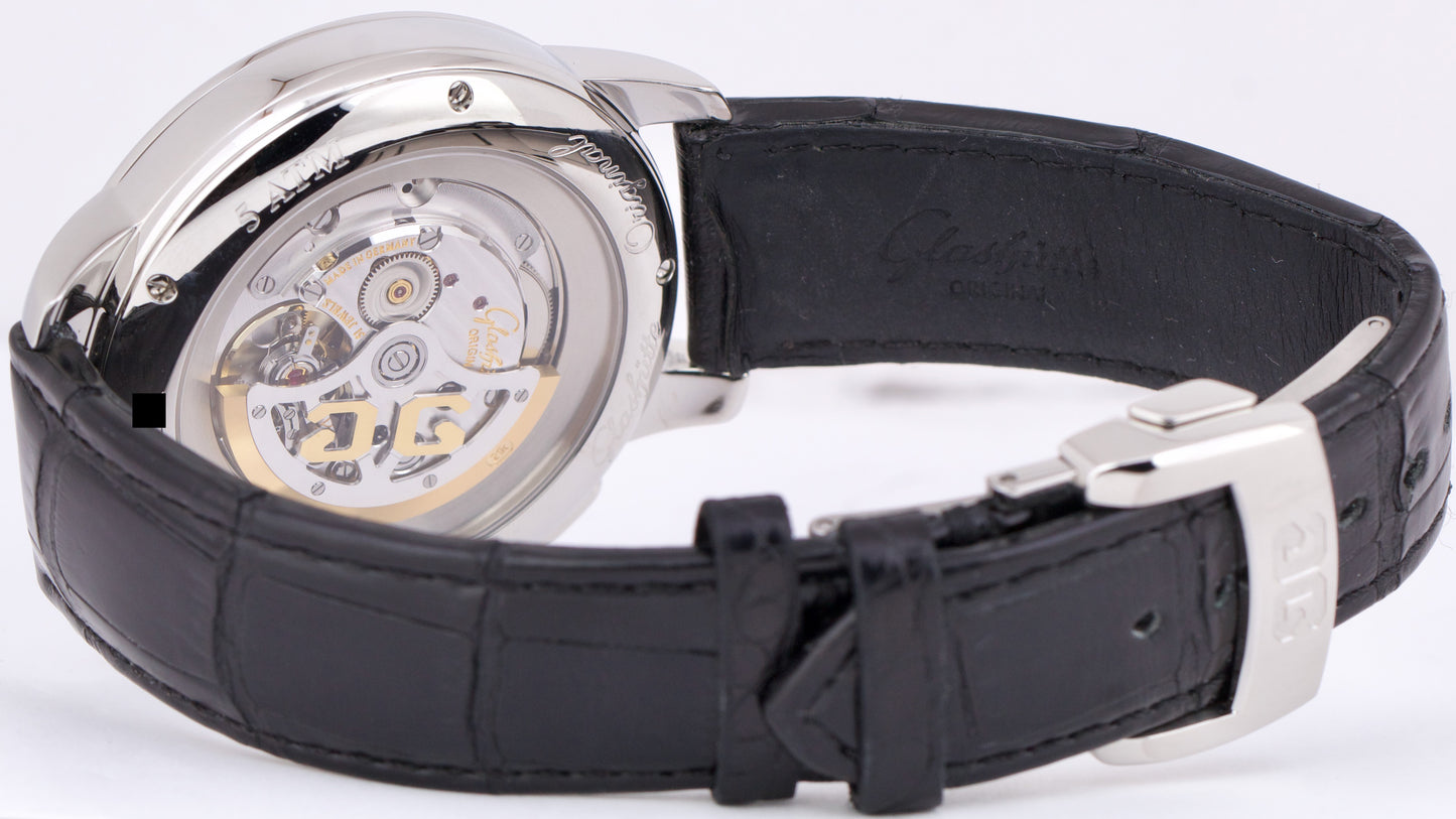 MINT PAPERS Glashutte Original Senator XL 44mm Automatic 39-34-20-42-04 BOX