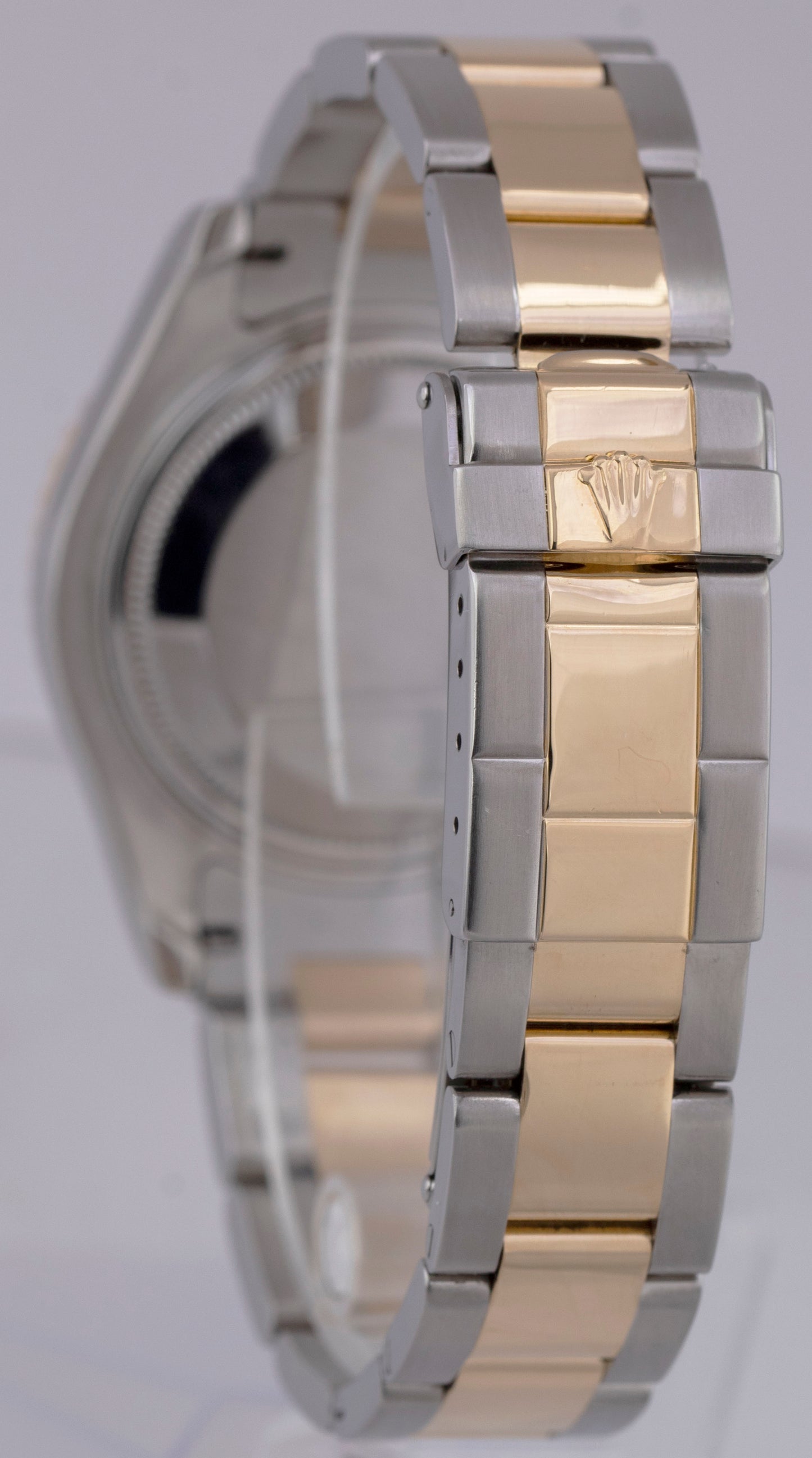 Rolex Yacht-Master Two-Tone 35mm WHITE Steel 18K Yellow Gold Midsize 68623 Watch