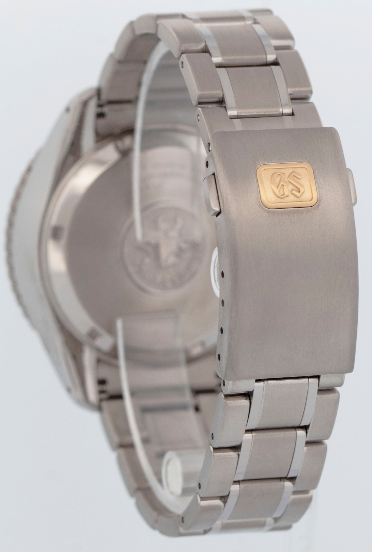 MINT PAPERS Grand Seiko Spring Drive GMT SBGE215 44mm Titanium 9R66 Watch BOX