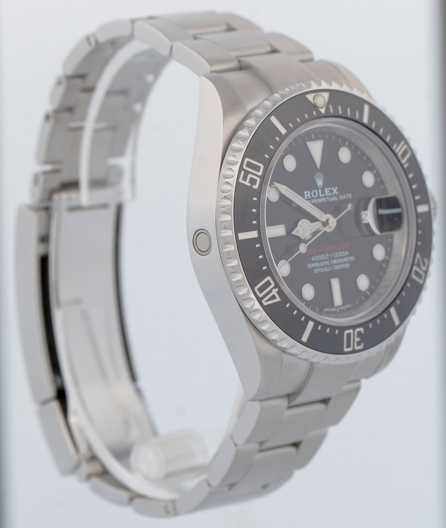MINT PAPERS Rolex Sea-Dweller 50th-Anniversary BLACK Red 43mm 126600 Watch BOX