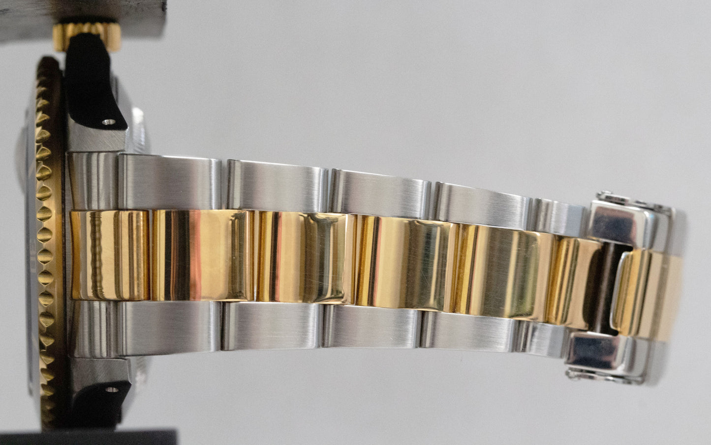 Rolex Submariner Date SERTI SLATE DIAMOND 40mm 18K GOLD BUCKLE Steel 16613 Watch