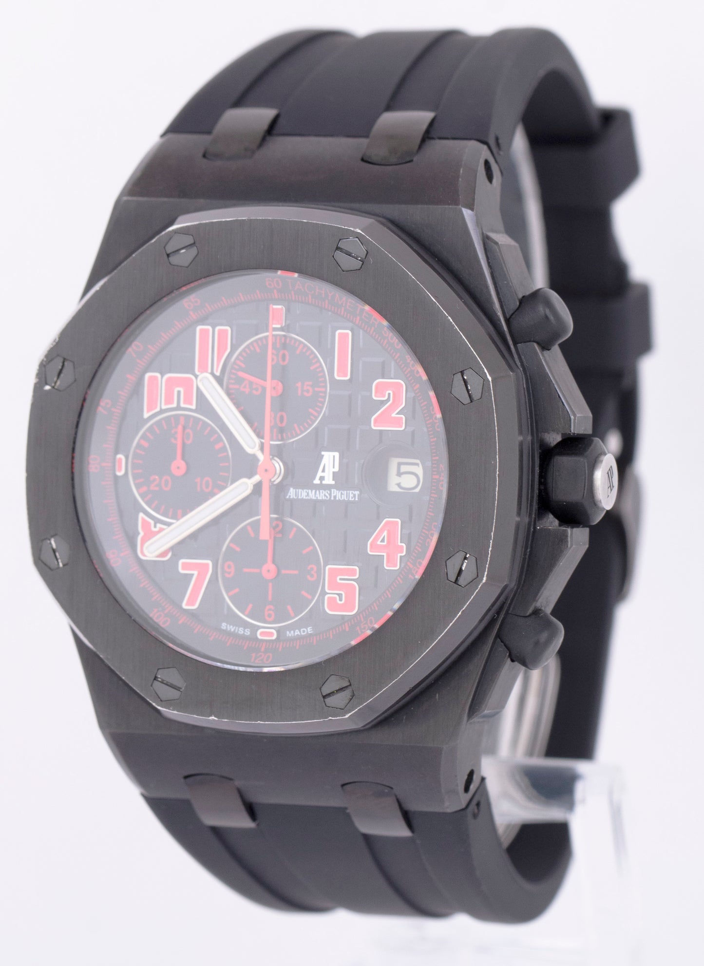 Audemars Piguet Royal Oak Offshore Las Vegas Strip 42mm PVD Black Red 26186SN