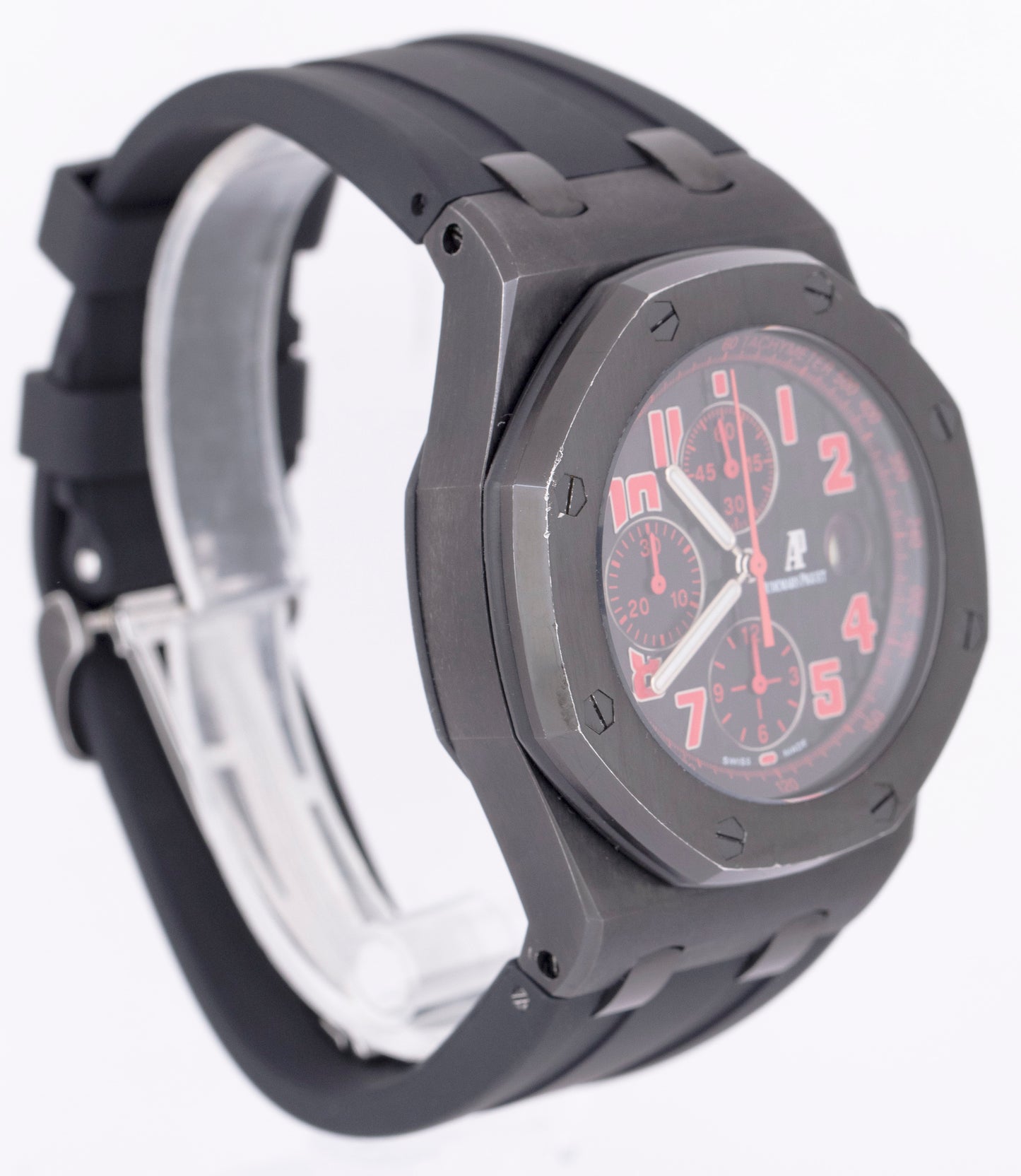 Audemars Piguet Royal Oak Offshore Las Vegas Strip 42mm PVD Black Red 26186SN