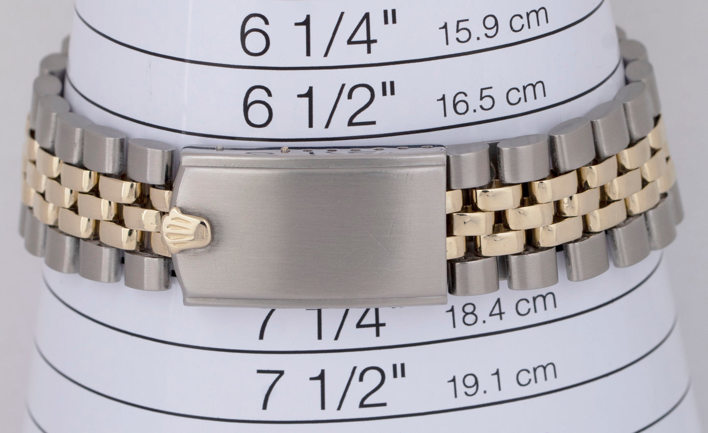 Rolex DateJust 36mm Black Diamond Dial Two-Tone Quickset Automatic Watch 16013
