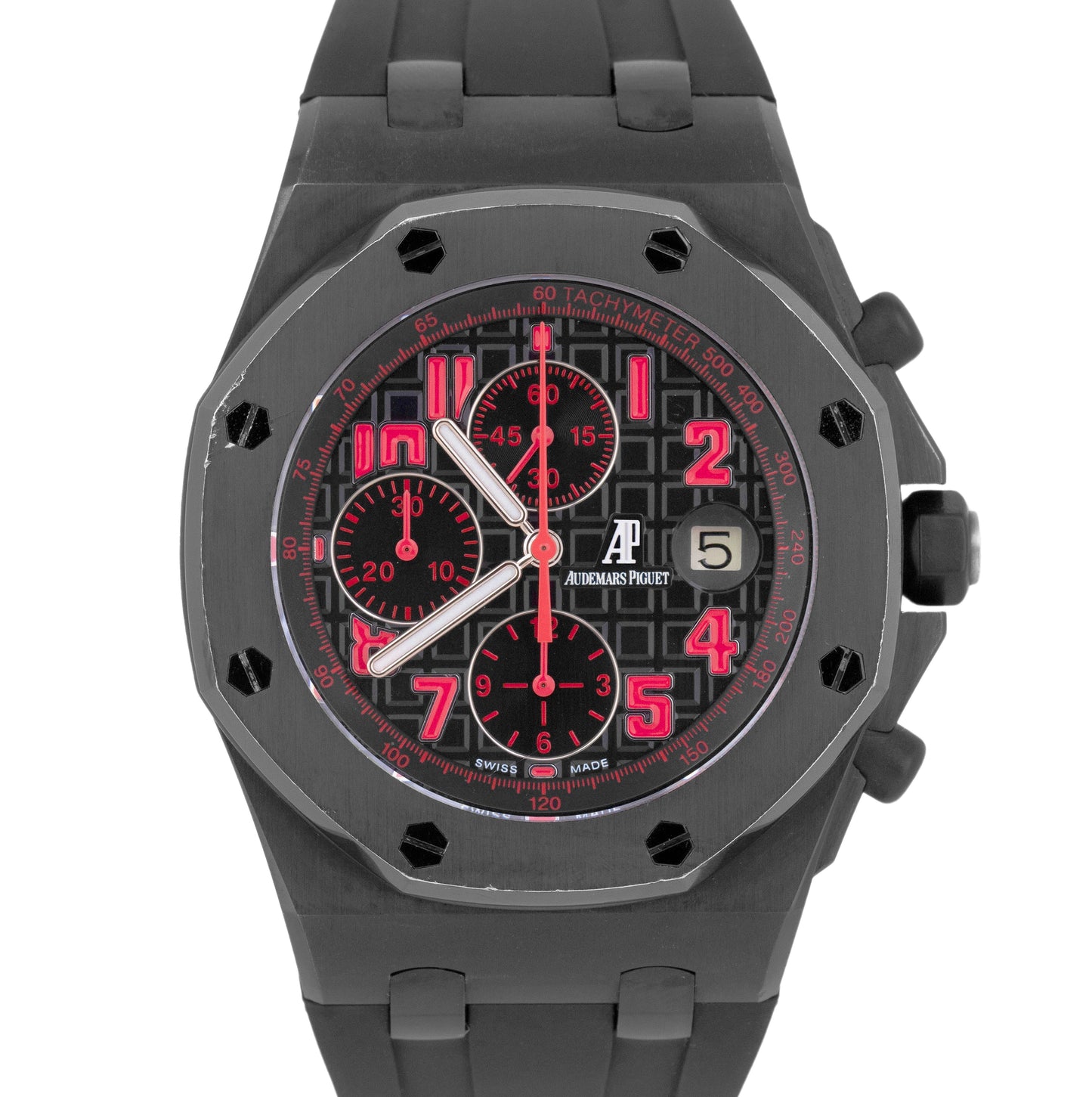 Audemars Piguet Royal Oak Offshore Las Vegas Strip 42mm PVD Black Red 26186SN