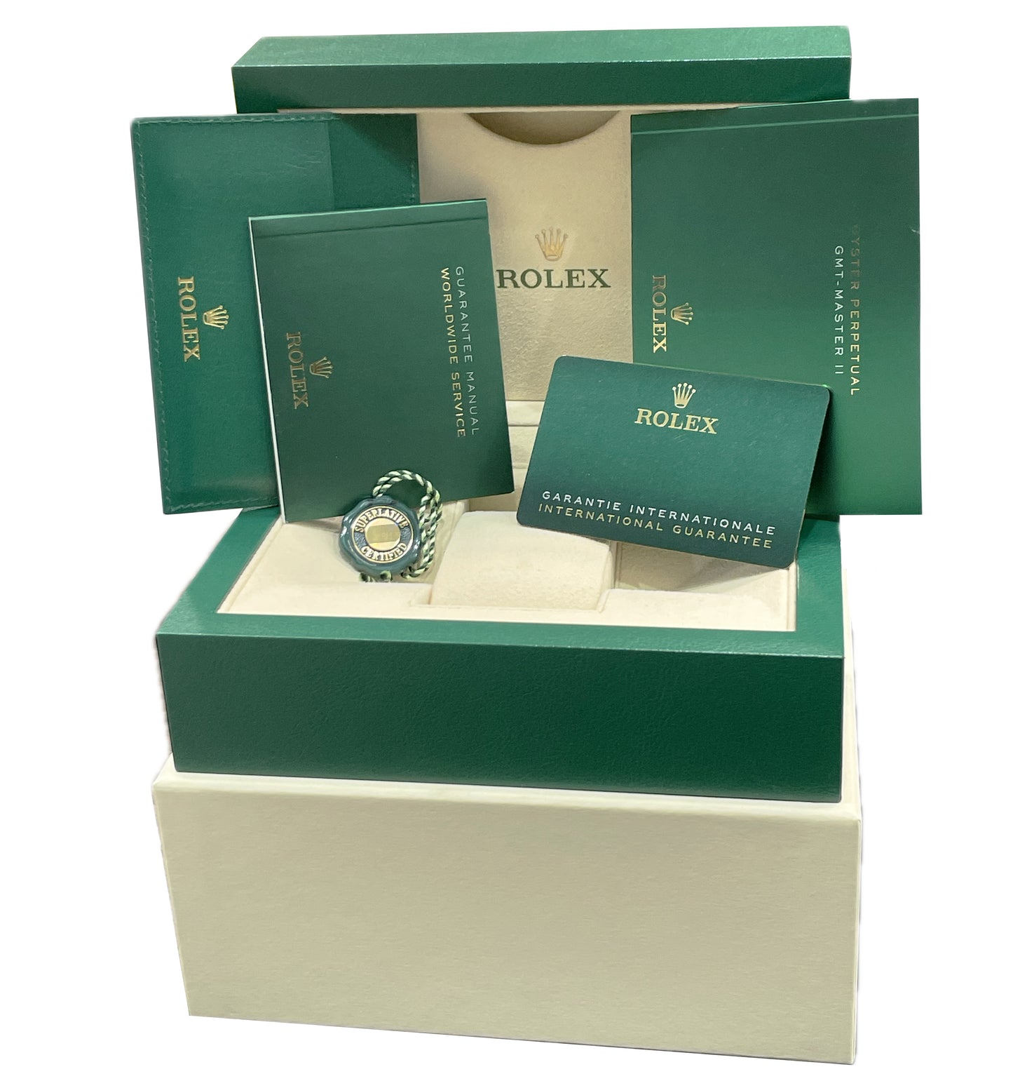 NEW PAPERS MINT Rolex GMT-Master II METEORITE PEPSI White Gold 126719 BLRO BOX