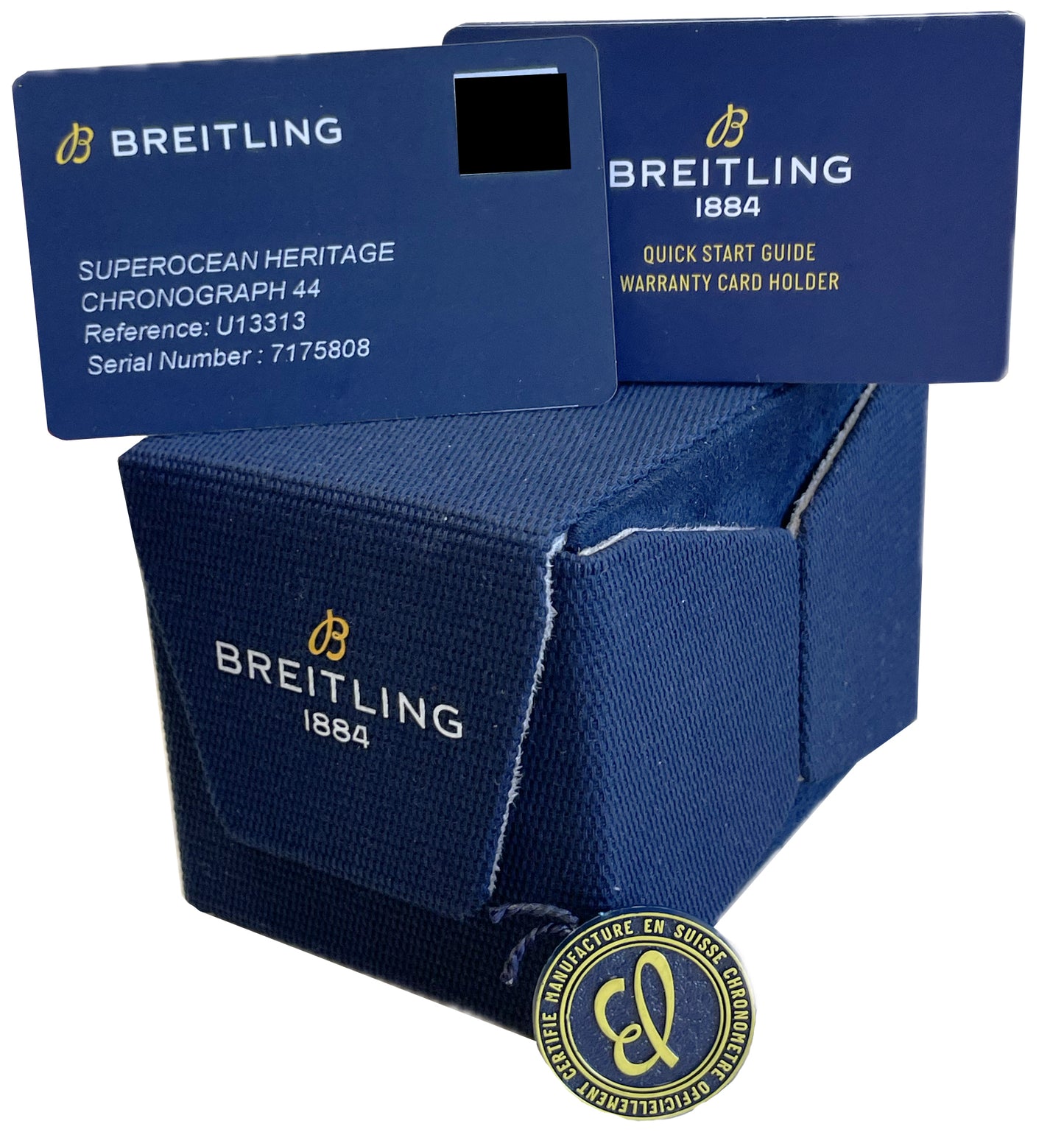 MINT PAPERS Breitling Superocean 44 Heritage Chronograph Two-Tone U13313 BOX