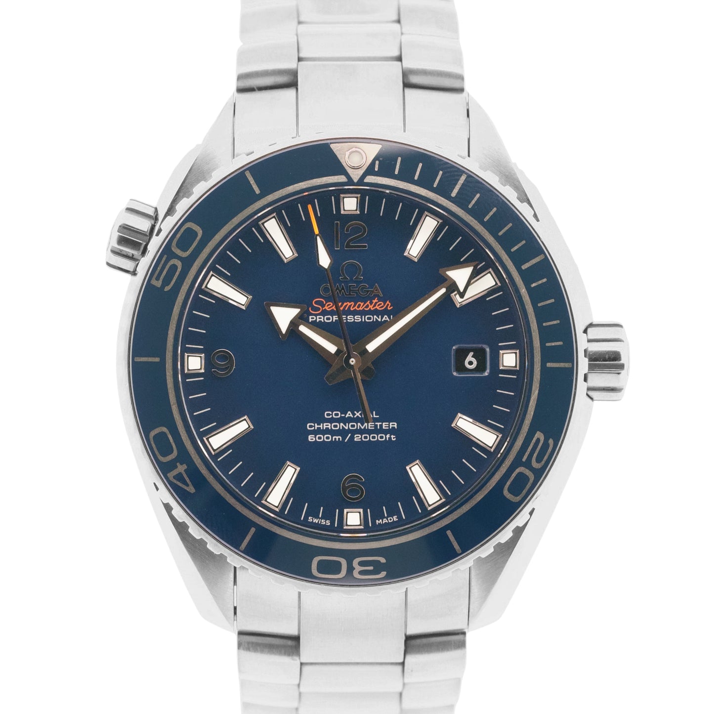Omega Seamaster Planet Ocean 600M 42mm Blue TITANIUM 232.90.42.21.03.001 Watch