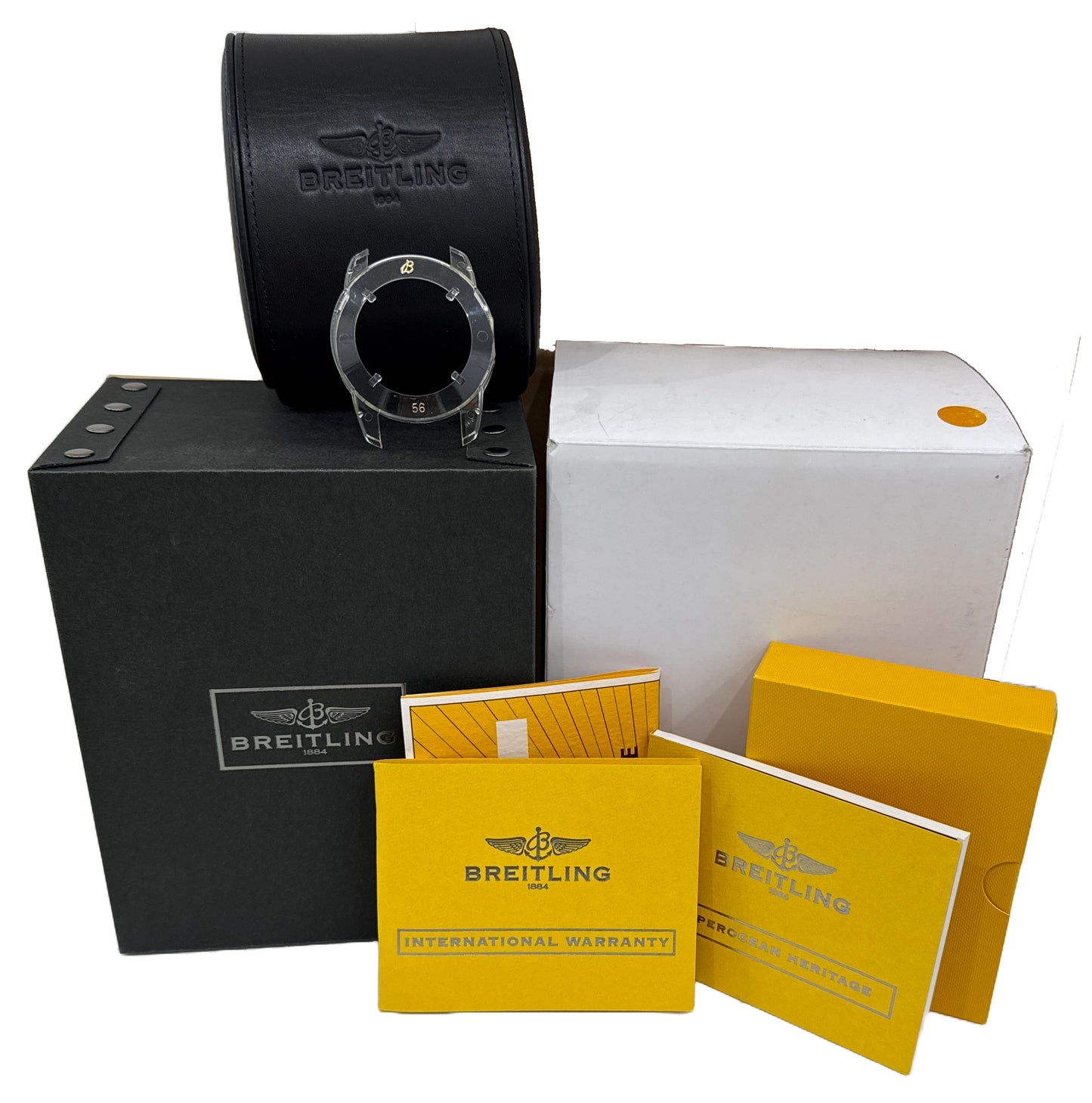 PAPERS Breitling Superocean Heritage BLUE Automatic Steel Date 46mm A17320 BOX