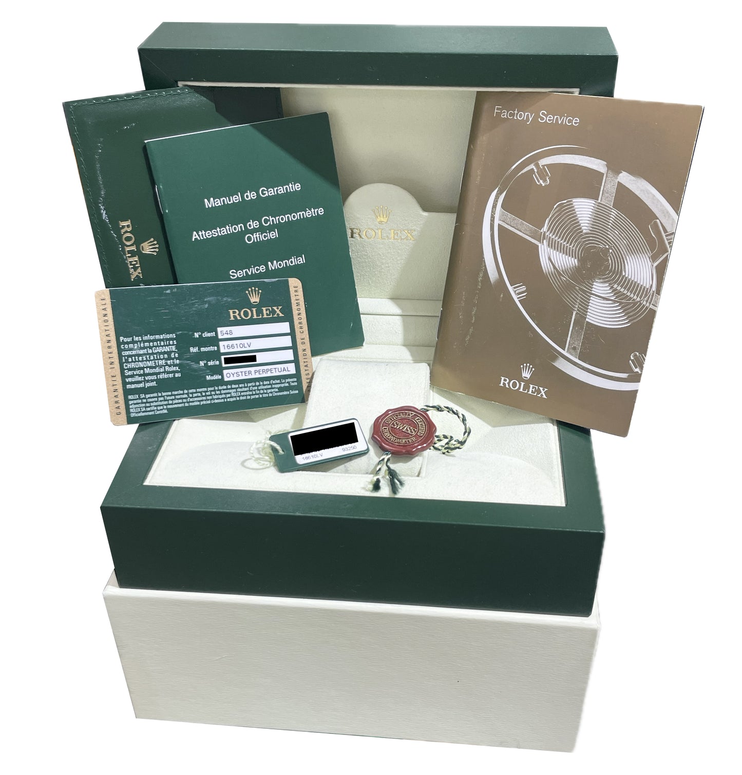 MINT 2008 PAPERS Rolex Submariner Date 40mm KERMIT Green Stainless 16610 LV BOX