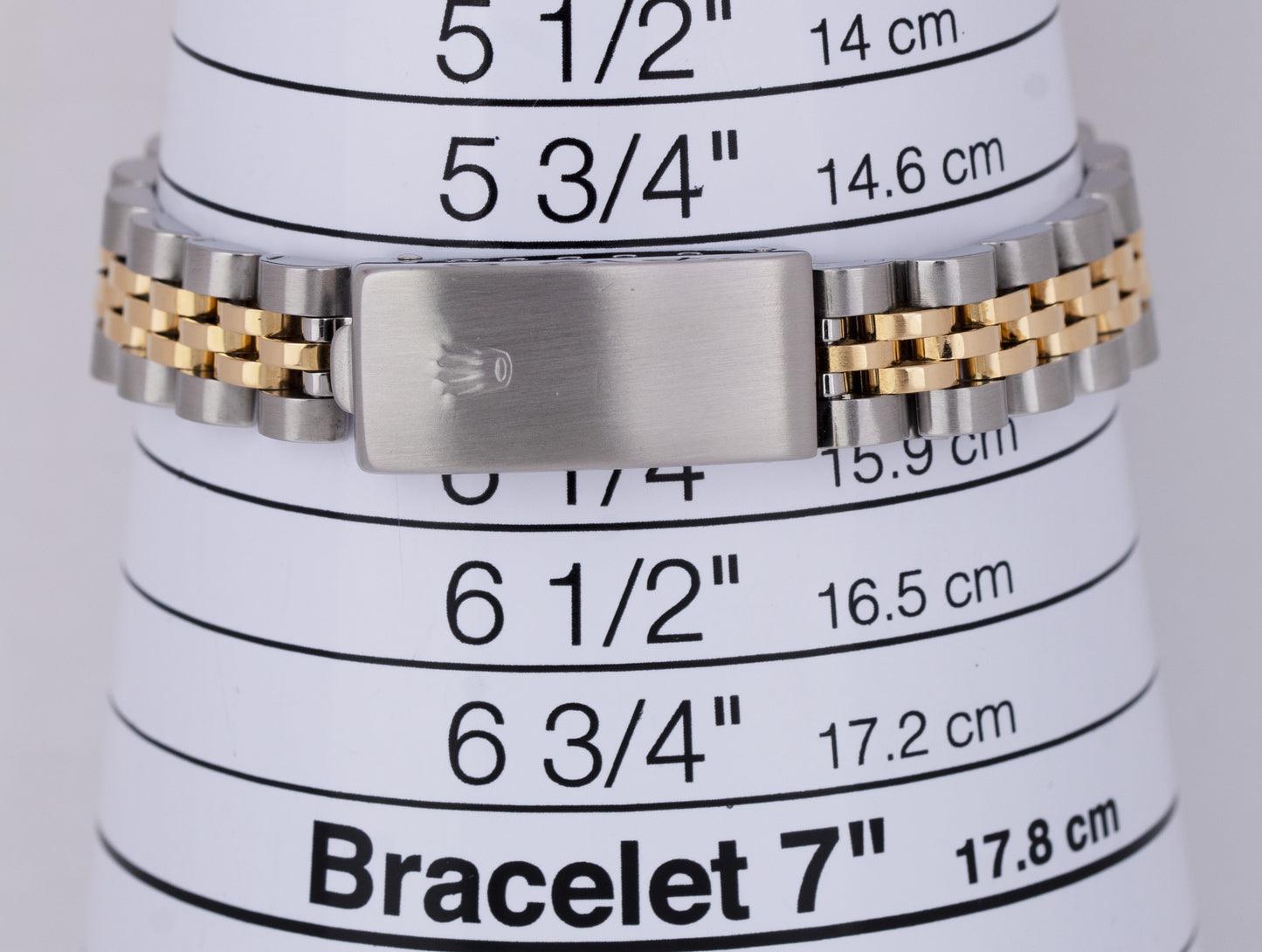 Ladies Rolex DateJust 26mm Champagne Two-Tone 18K Gold Steel Jubilee 69173