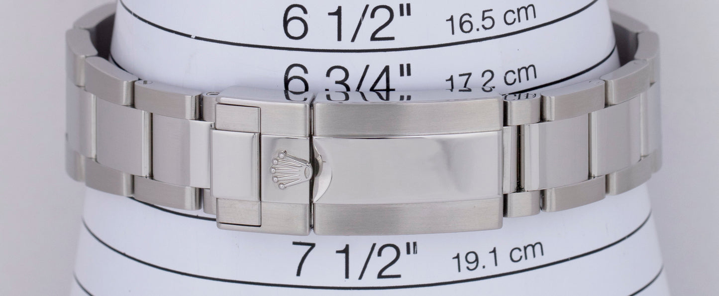 Rolex Yacht-Master II PAPERS 44mm NEW HANDS Stainless White 116680 Watch B+P