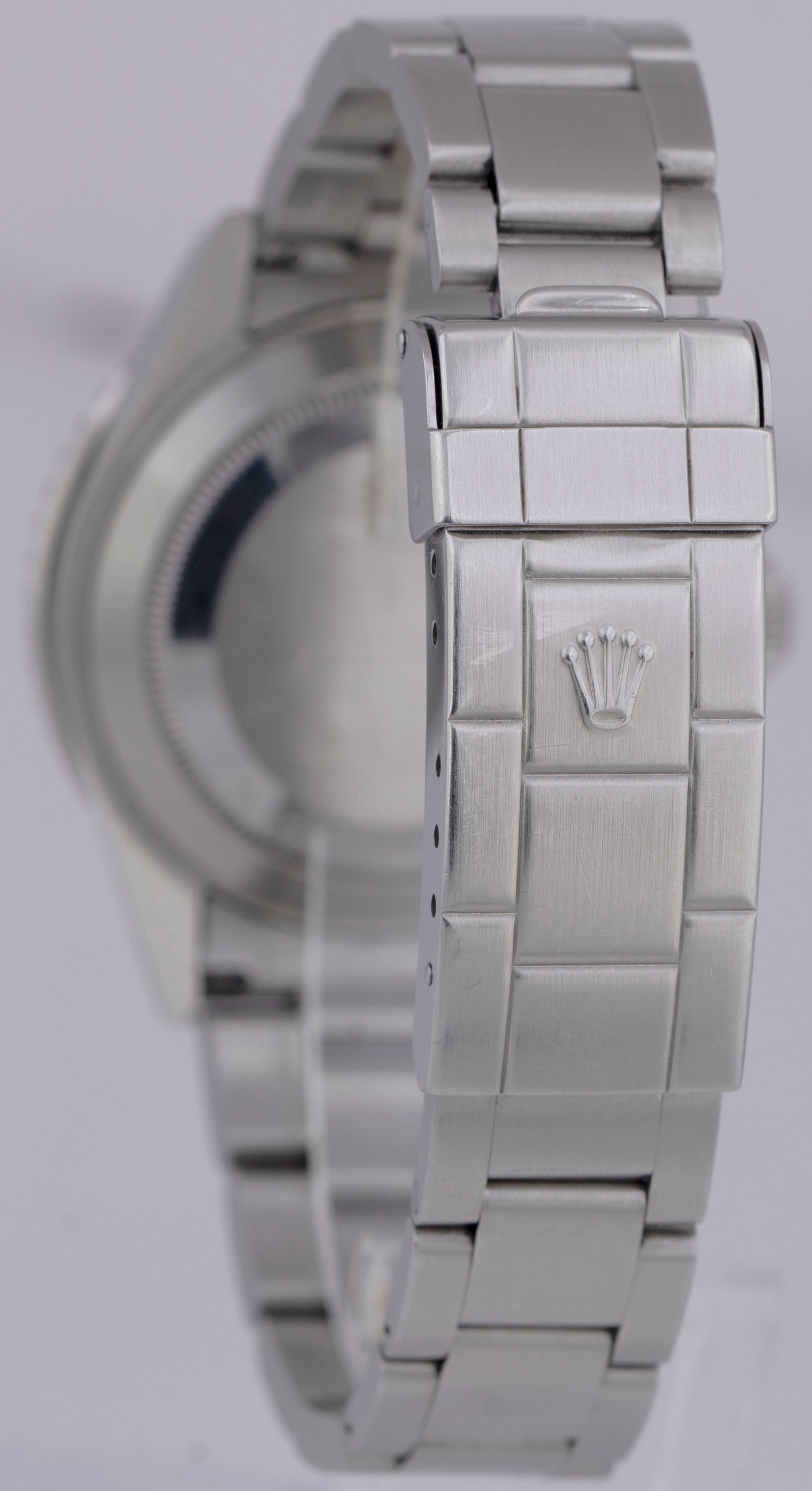 UNPOLISHED 2004 Rolex Submariner Date PAPERS 40mm NO-HOLES 16610 SEL Watch B+P